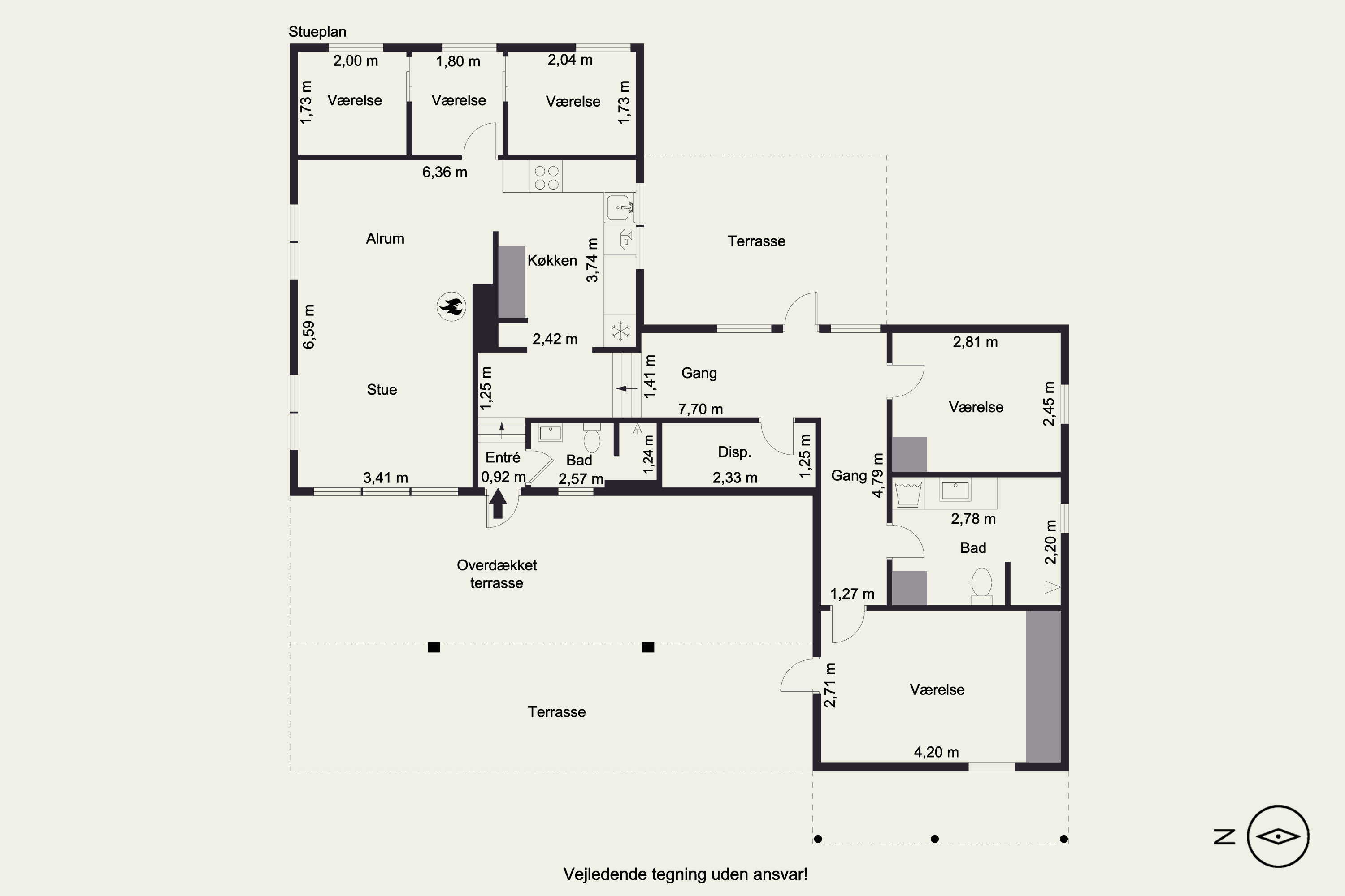 Plantegninger billede af Skorr-Karensvej 3, Rødhus, 9490 Pandrup