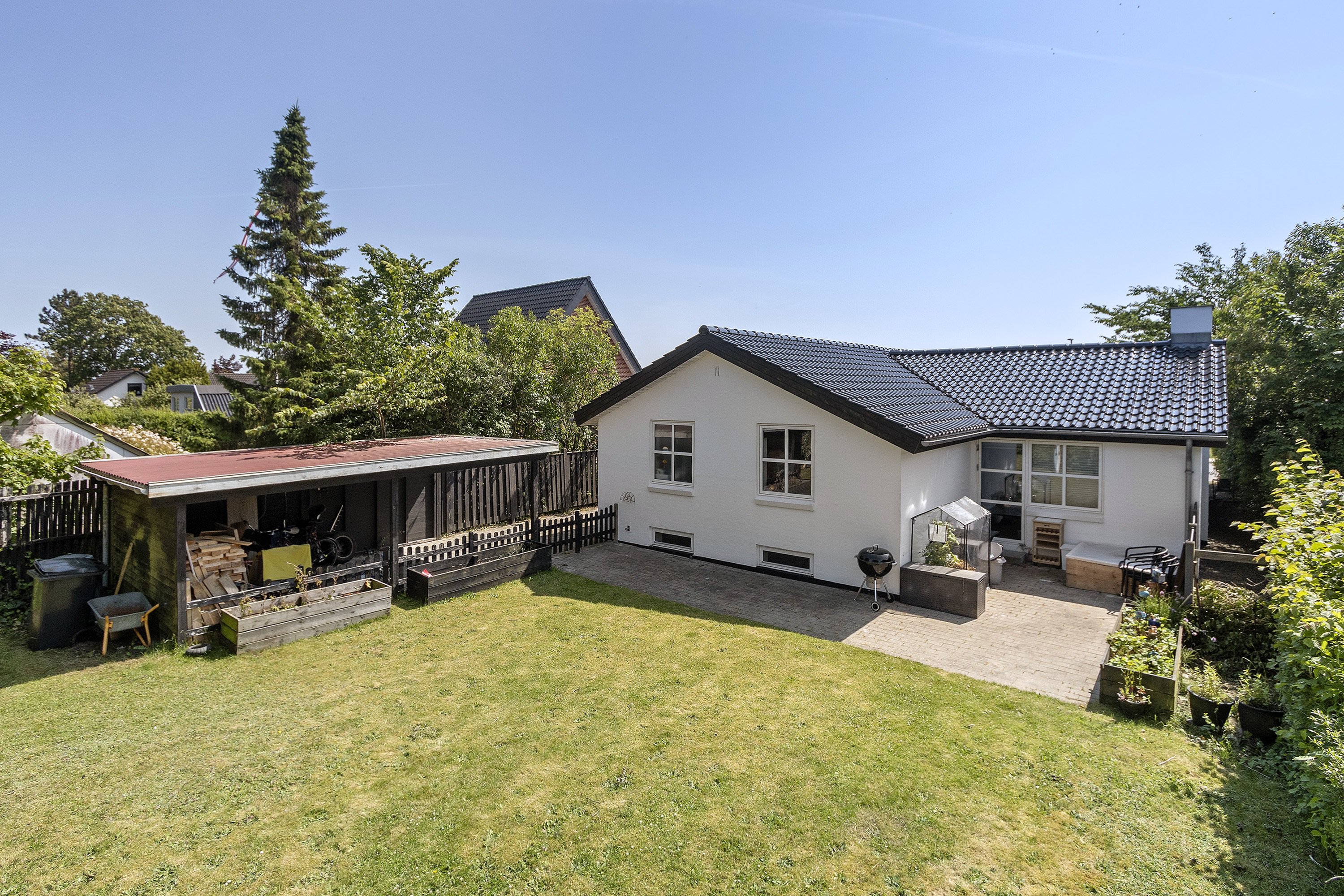 Fremhævet luftfoto billede i fuldskærmstilstand. Billede af Muhlesvej 13, 9800 Hjørring