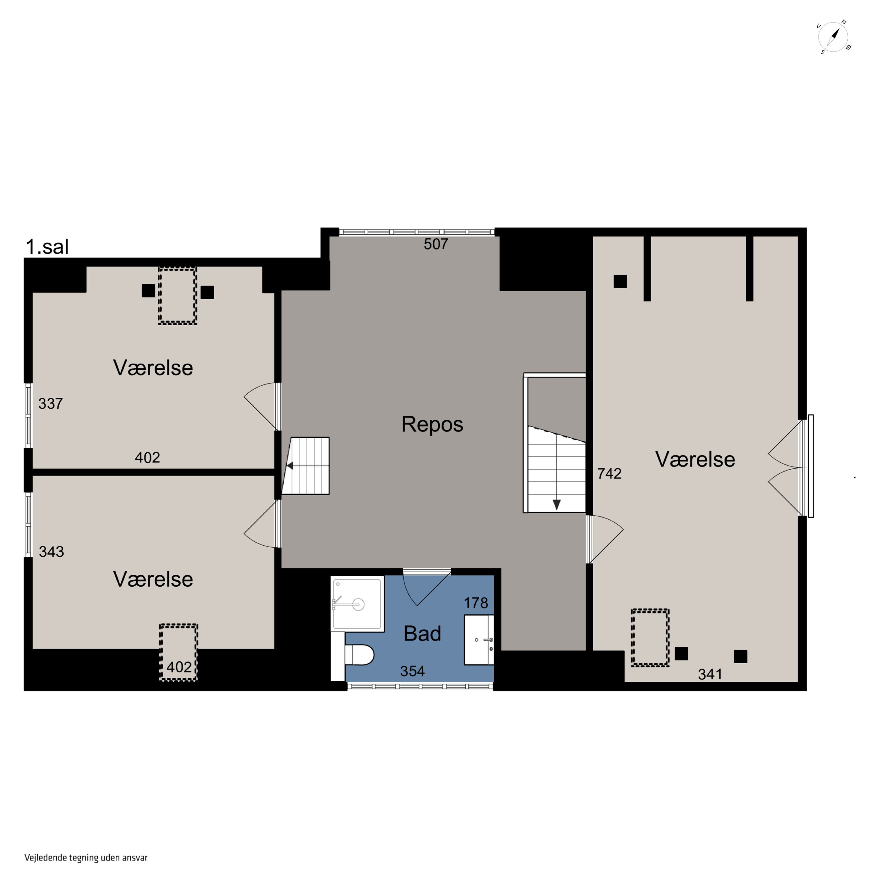 Plantegninger billede af Holmegårdsvej 41, 8270 Højbjerg