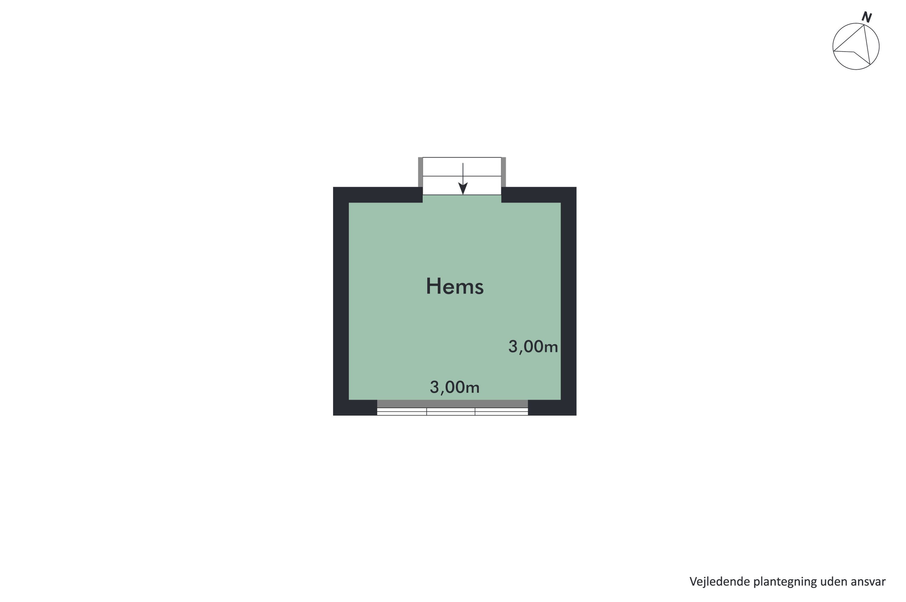 Plantegninger billede af Merkurvej 15, 9370 Hals
