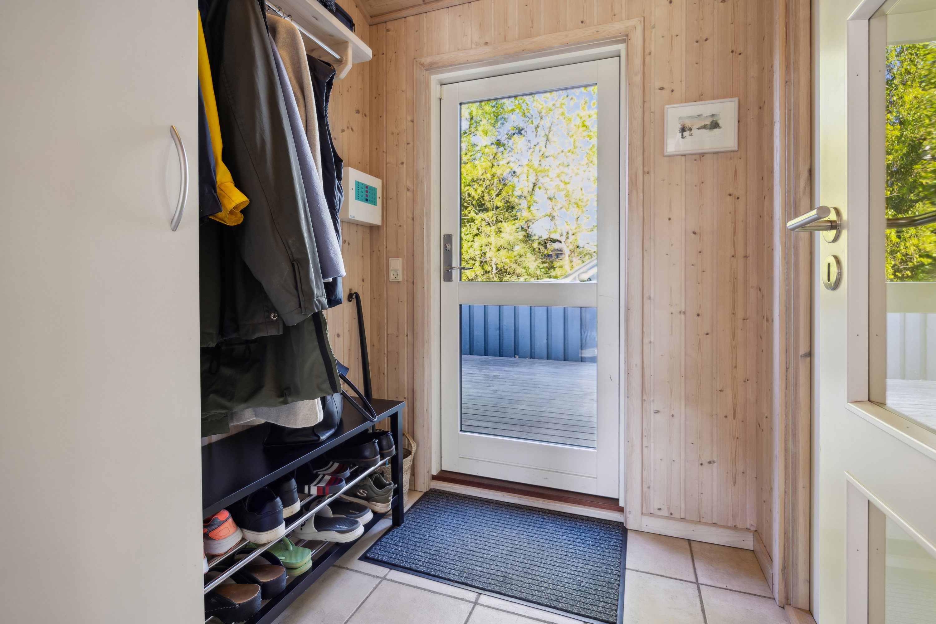 Fremhævet gang billede i fuldskærmstilstand. Billede af Merkurvej 15, 9370 Hals