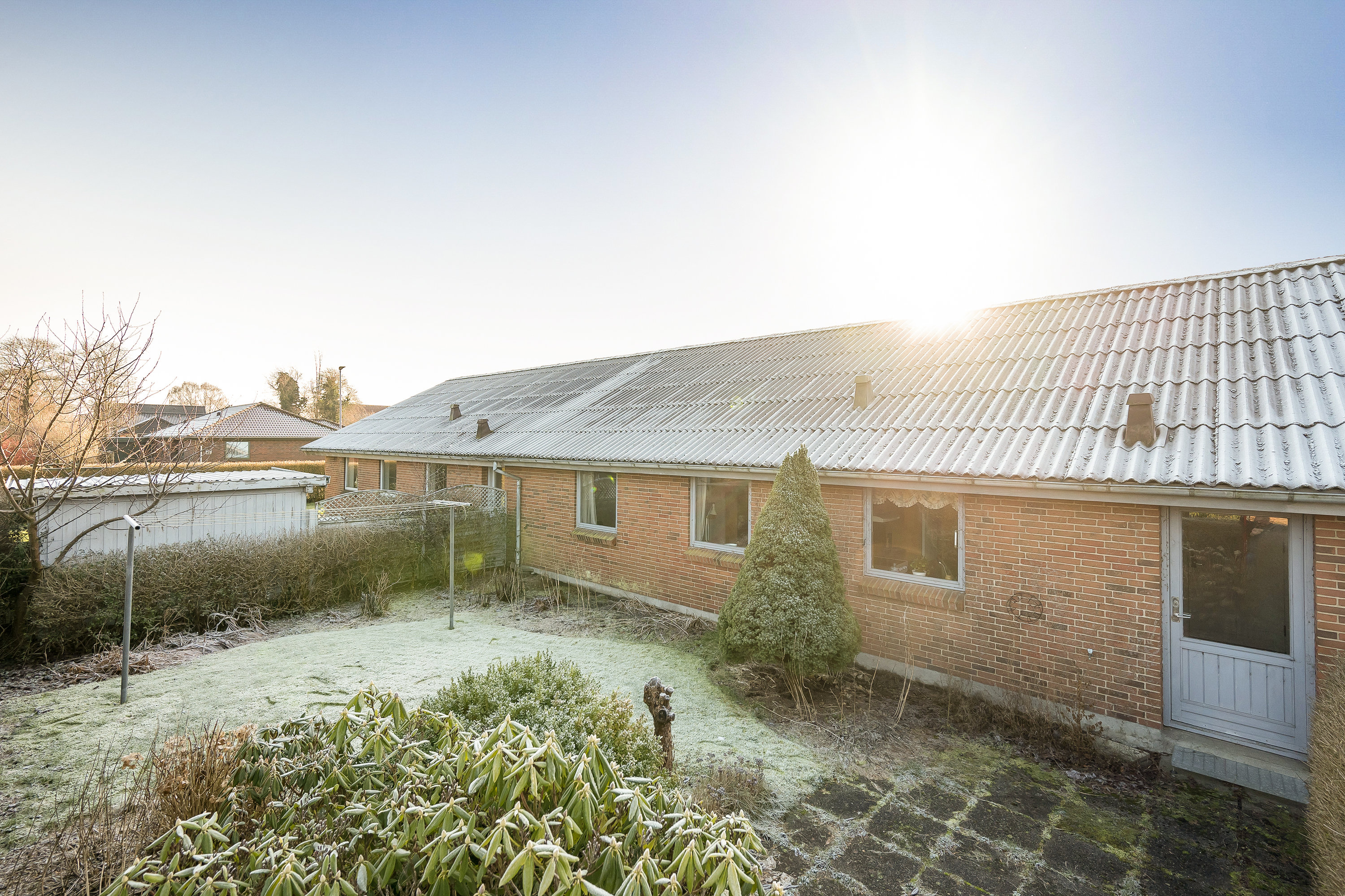 Fremhævet have billede i fuldskærmstilstand. Billede af Rønnevænget 4, 6870 Ølgod