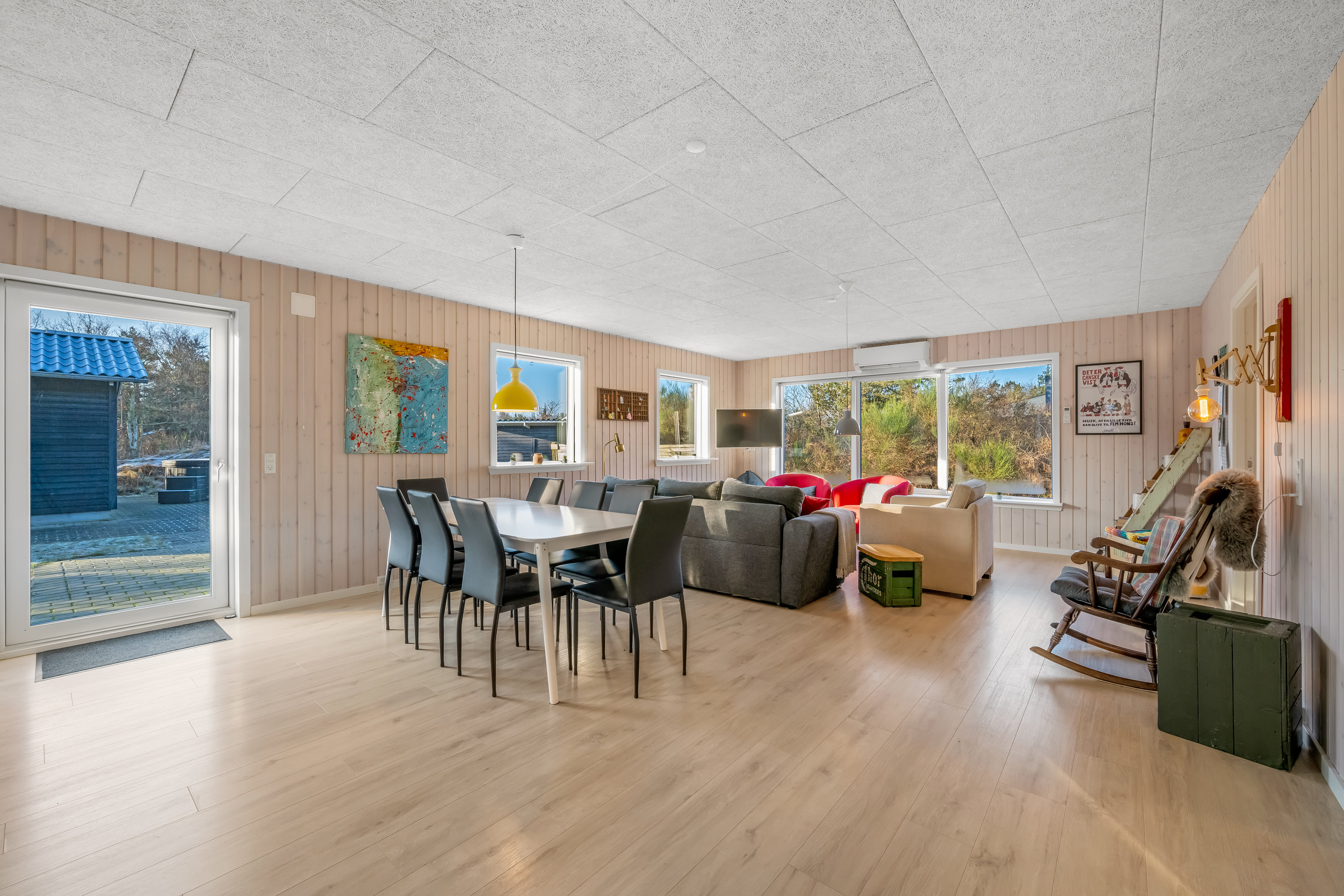 Miniaturebillede 2: stue. Billede af Gyvelvej 10, Stauning, 6900 Skjern