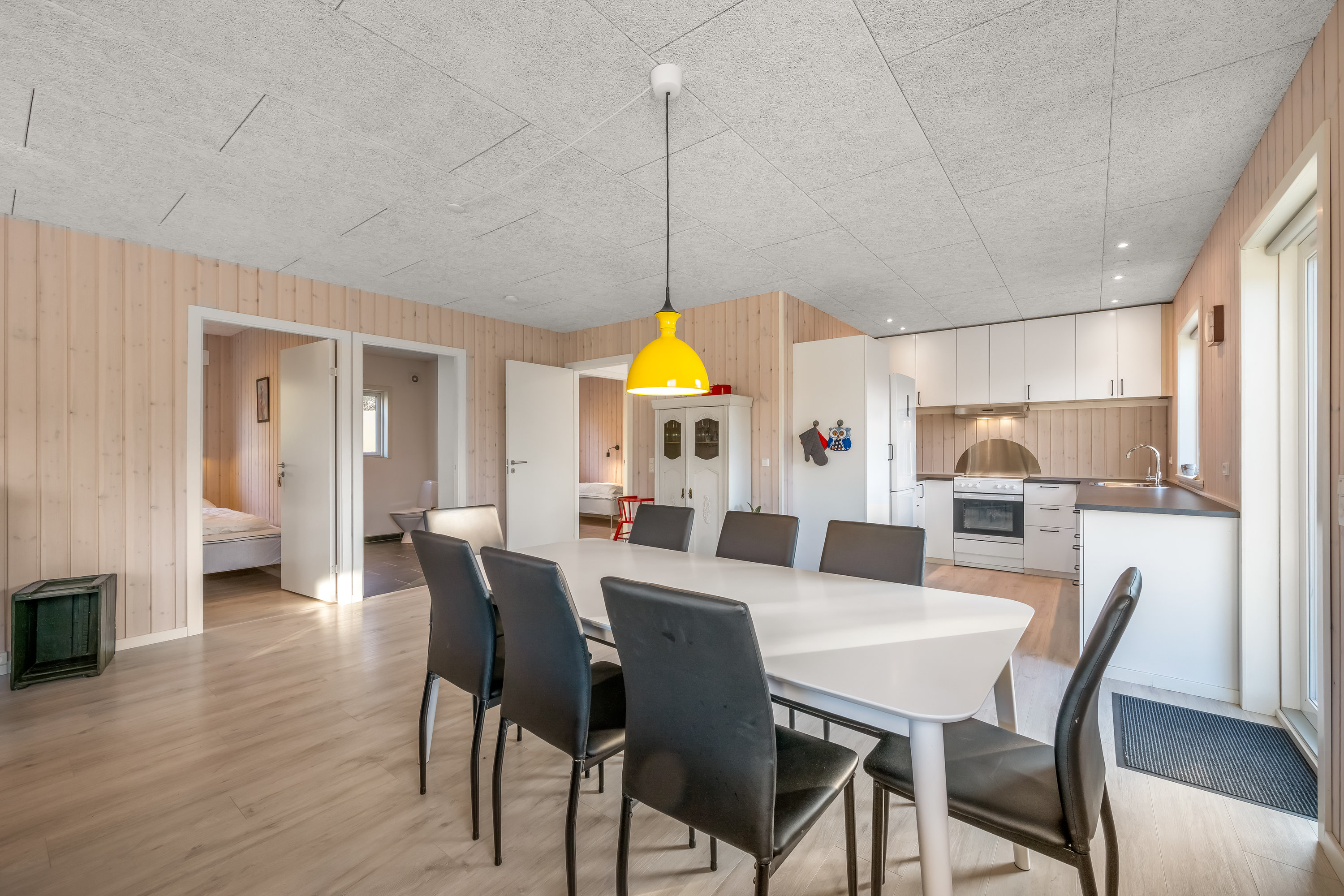 Fremhævet stue billede i fuldskærmstilstand. Billede af Gyvelvej 10, Stauning, 6900 Skjern