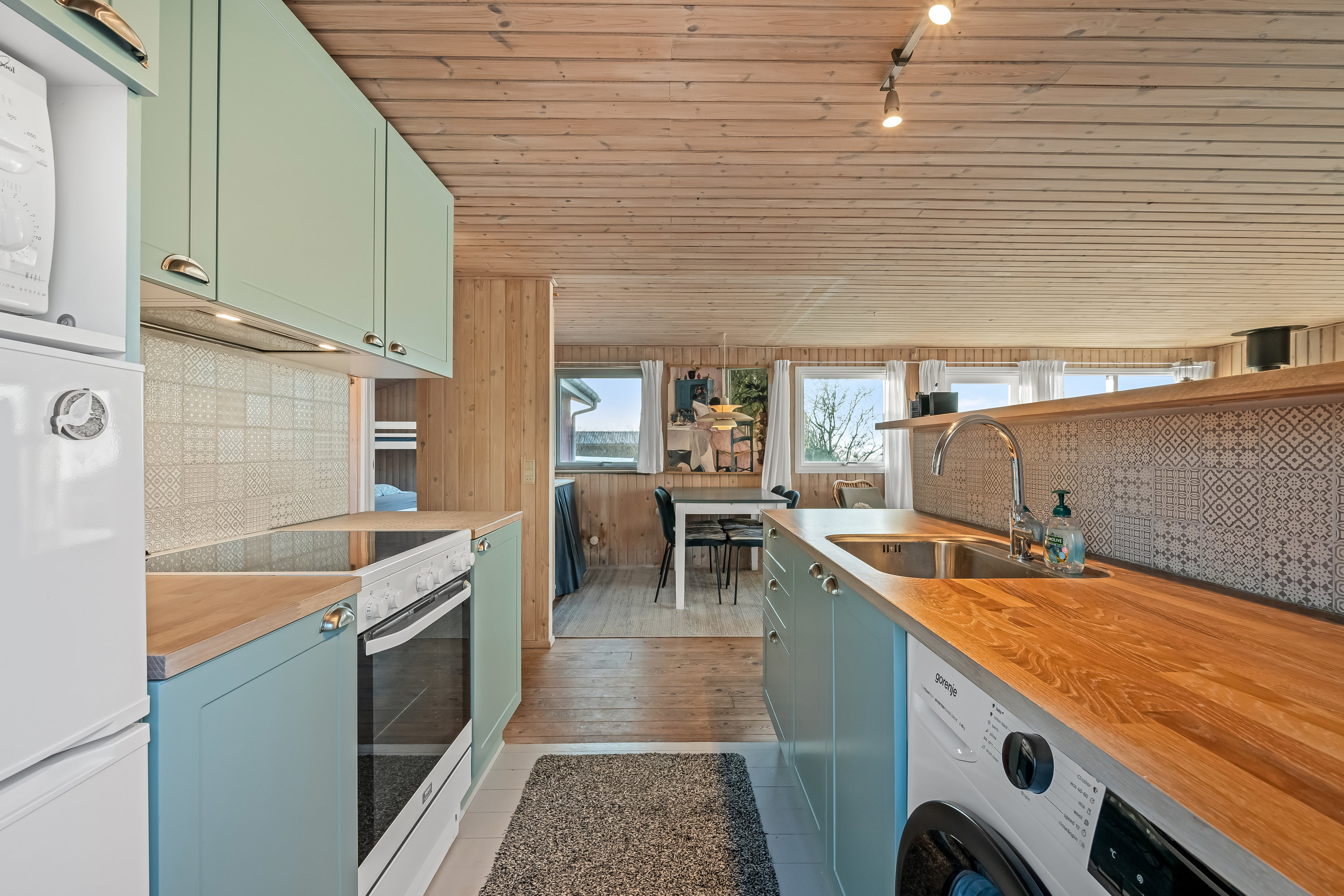 Fremhævet køkken billede i fuldskærmstilstand. Billede af Sivvænget 49, Stauning, 6900 Skjern