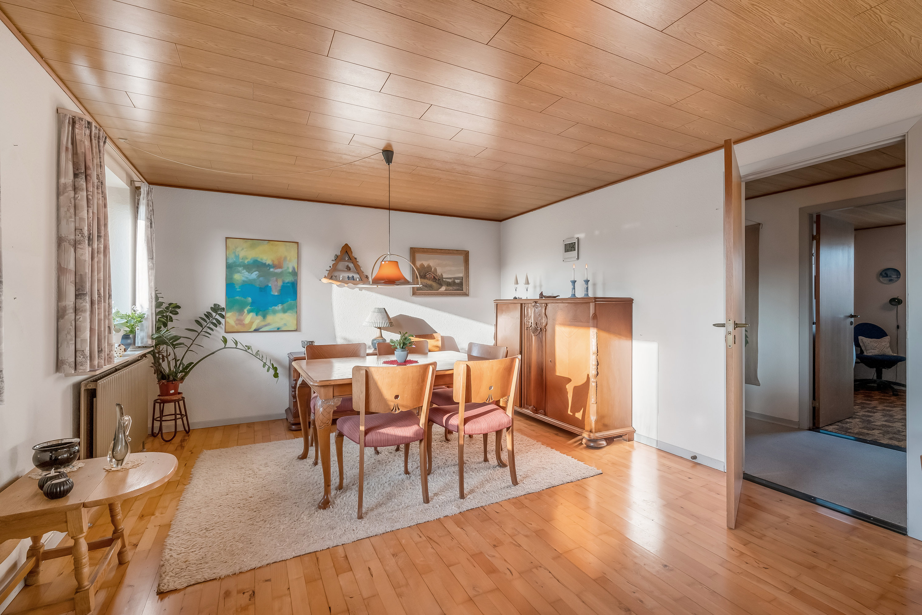 Fremhævet stue billede i fuldskærmstilstand. Billede af Rønnevænget 4, 6870 Ølgod