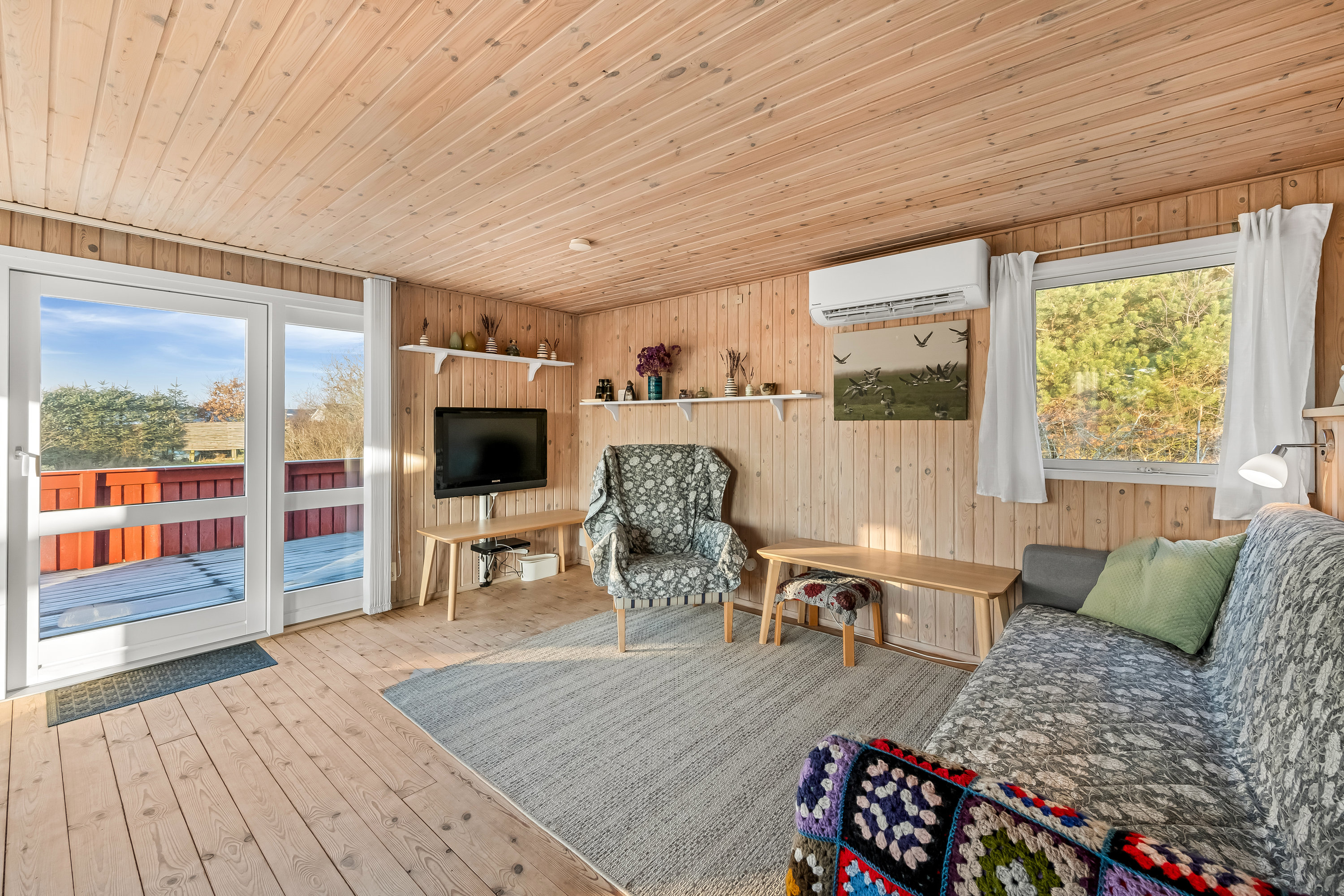 Fremhævet stue billede i fuldskærmstilstand. Billede af Sivvænget 49, Stauning, 6900 Skjern