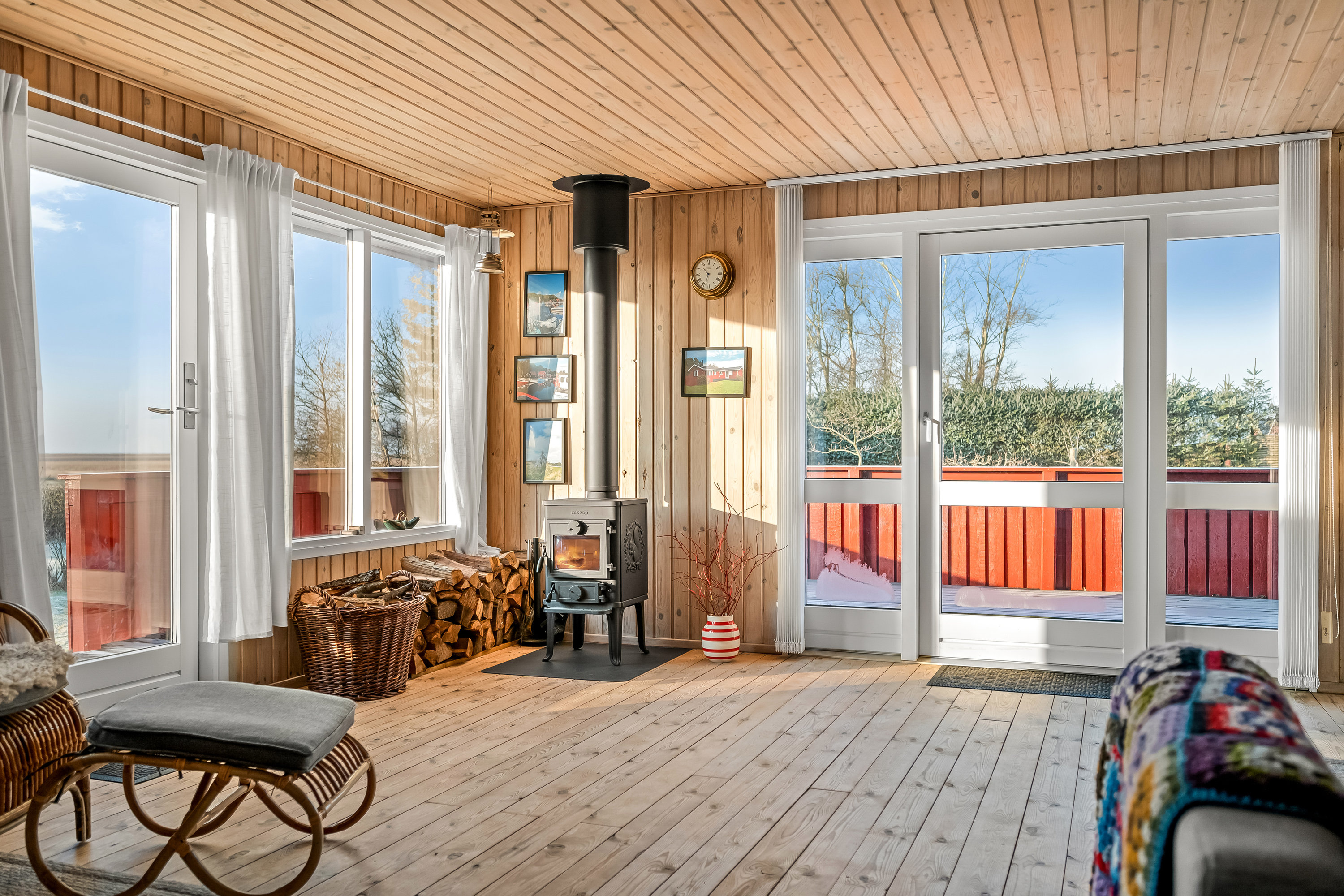 Fremhævet stue billede i fuldskærmstilstand. Billede af Sivvænget 49, Stauning, 6900 Skjern