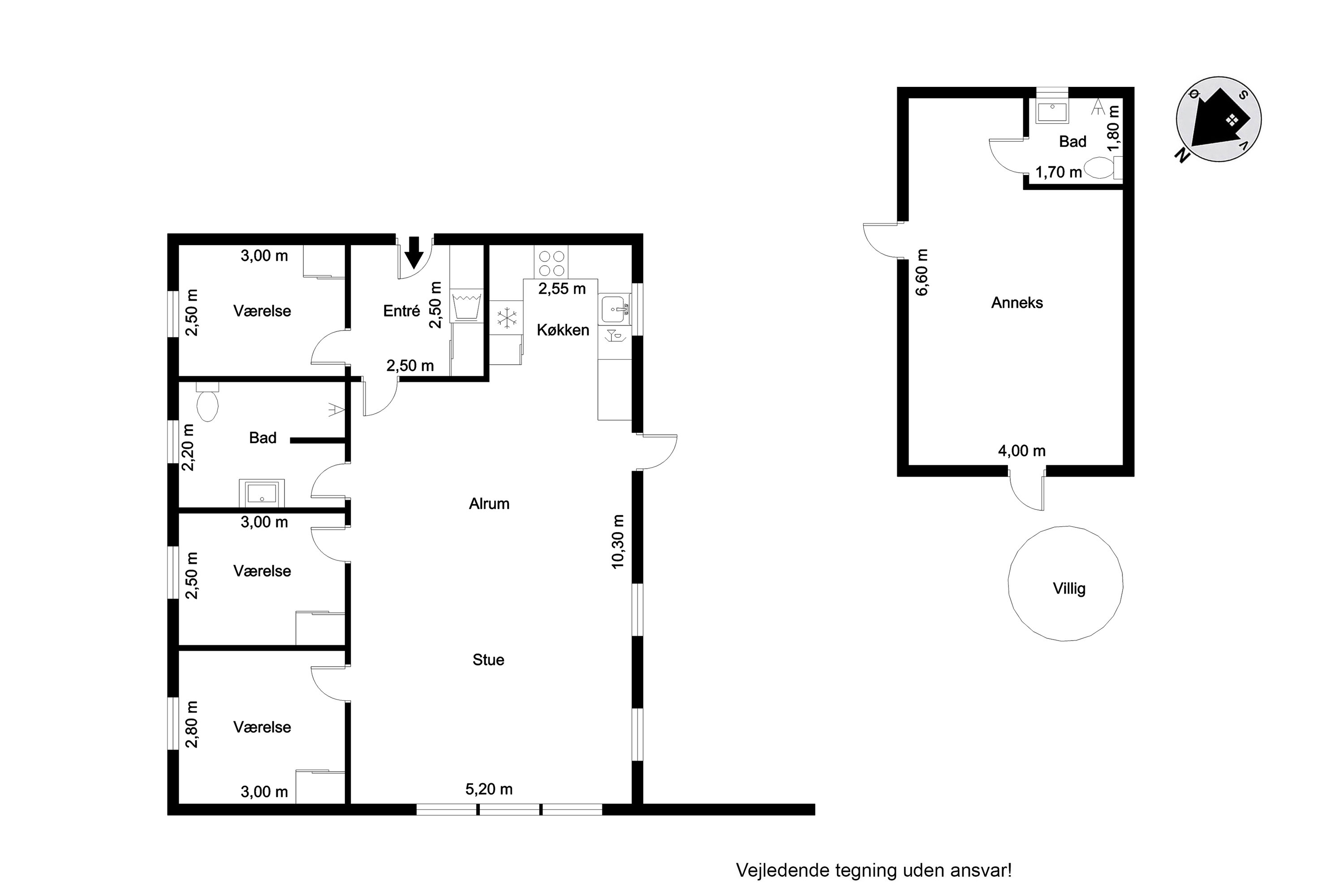 Plantegninger billede af Gyvelvej 10, Stauning, 6900 Skjern