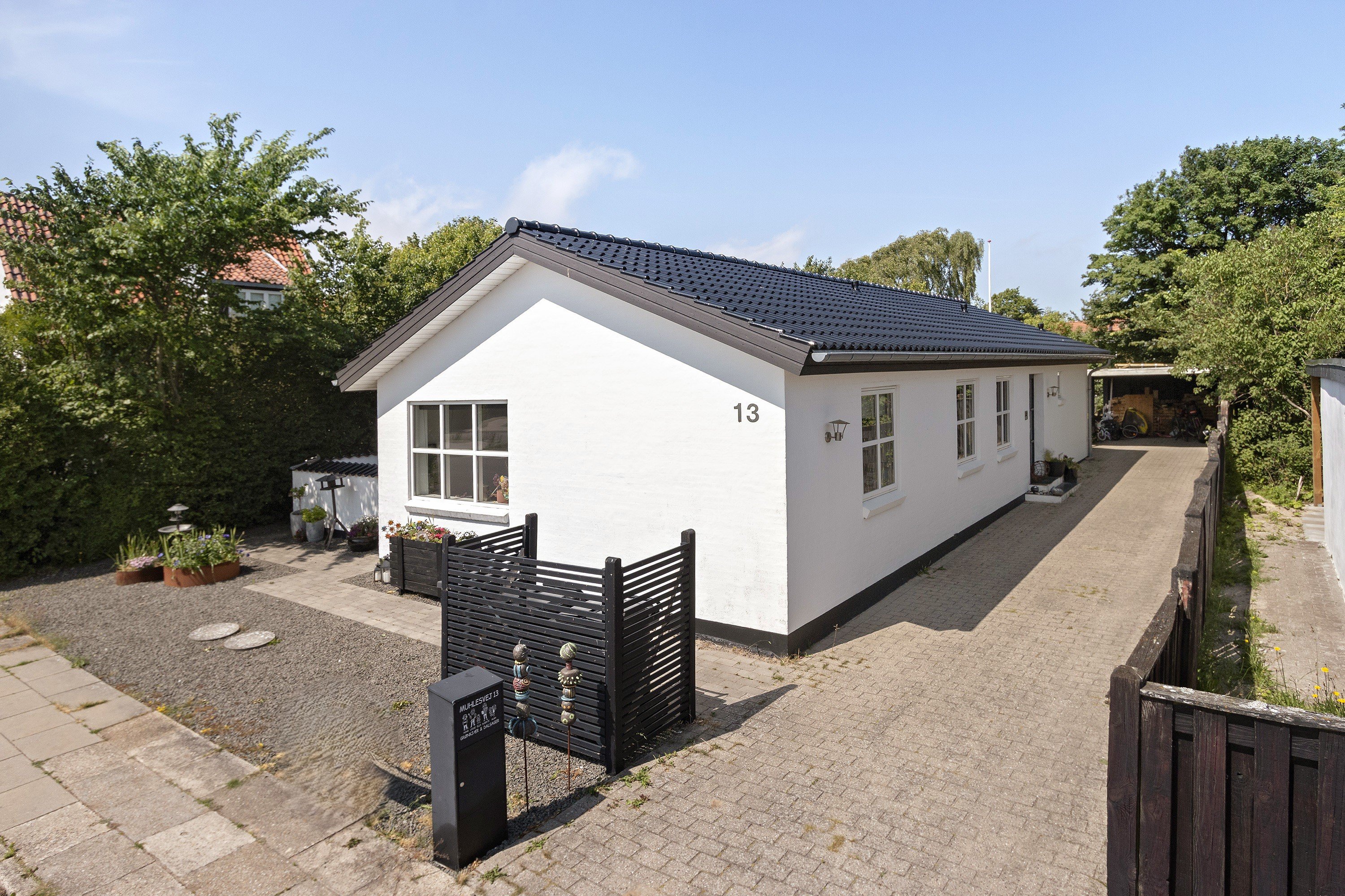 Villa: Facade på Muhlesvej 13, 9800 Hjørring