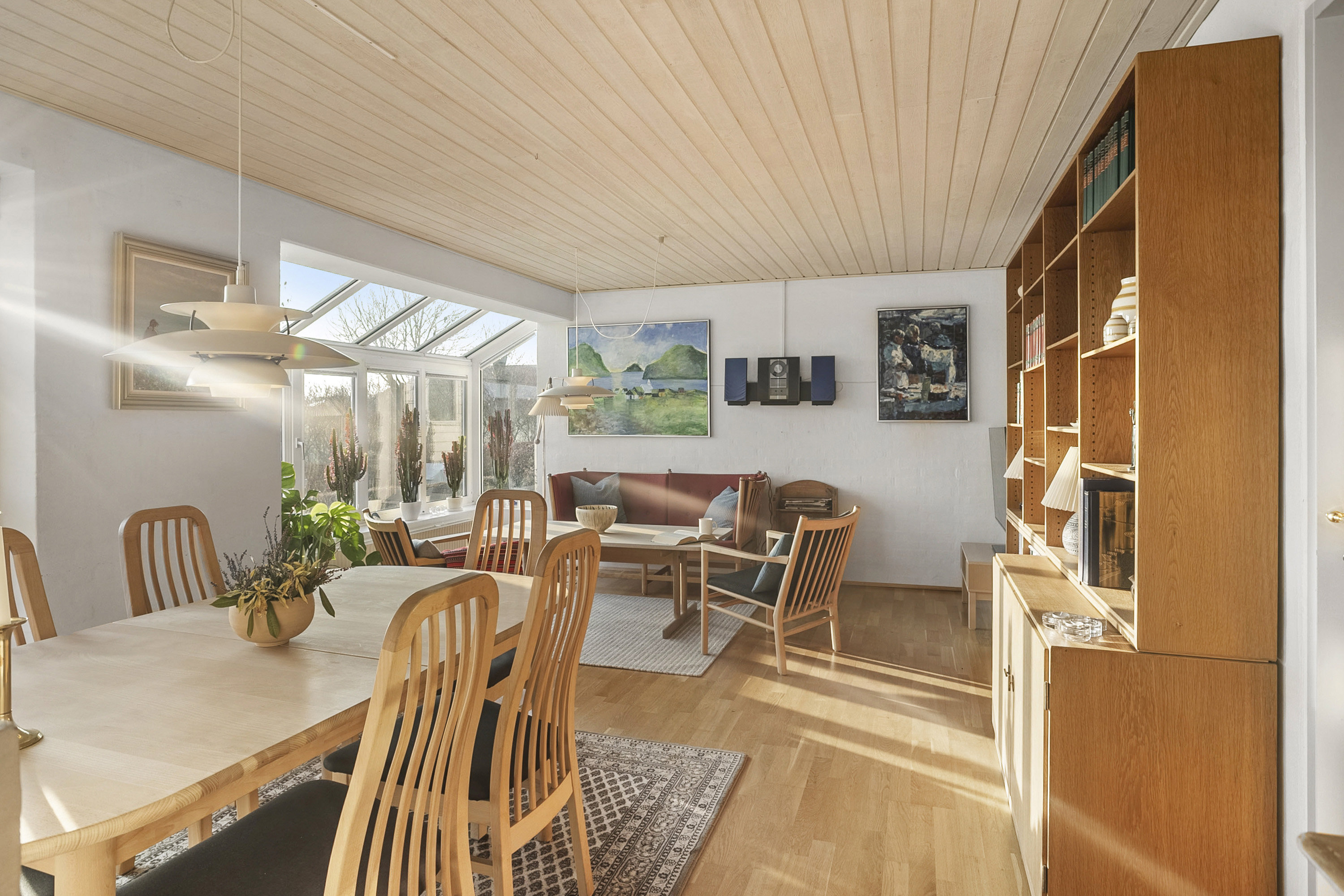 Fremhævet spisestue billede i fuldskærmstilstand. Billede af Glentevej 42, 7600 Struer