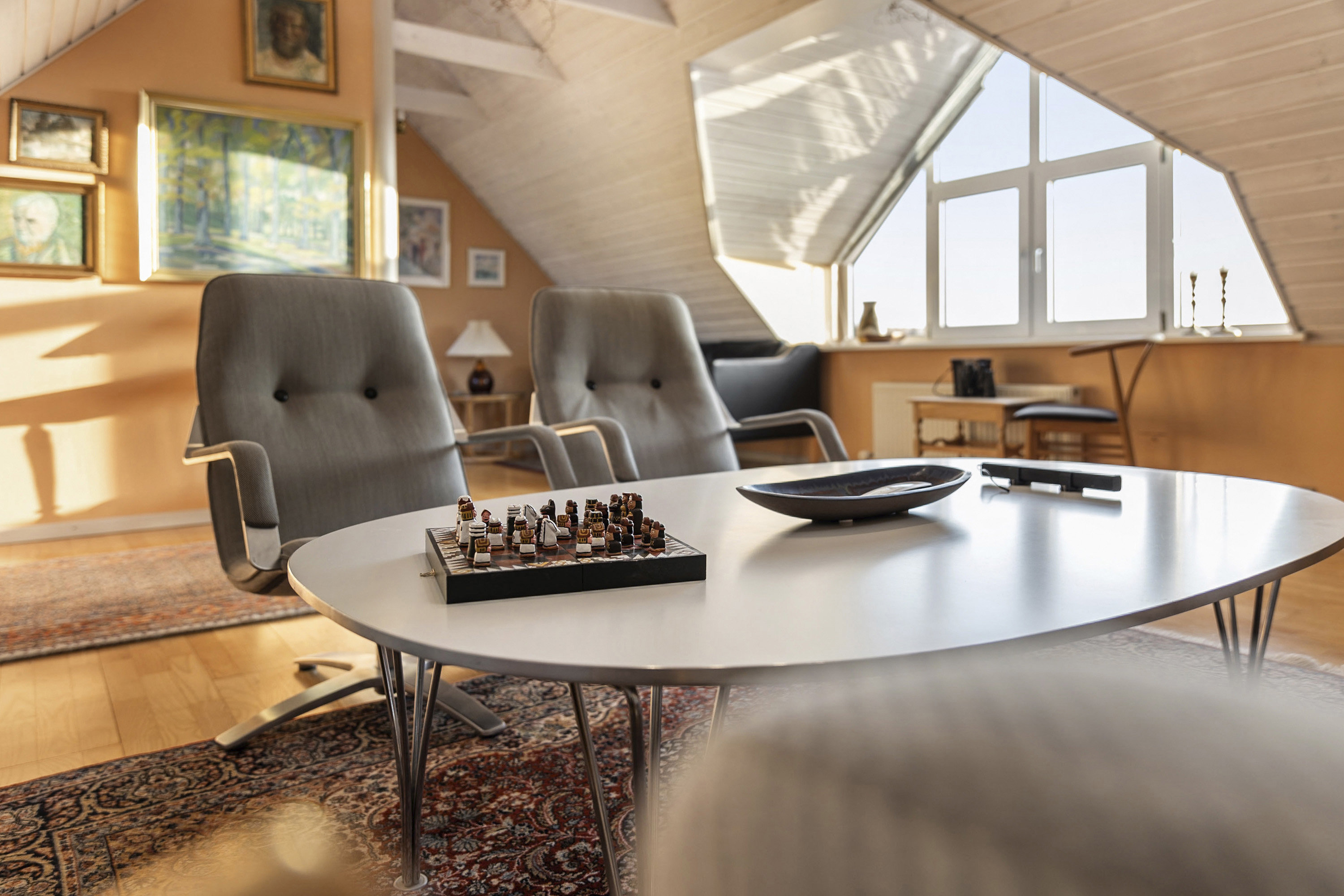 Fremhævet stue billede i fuldskærmstilstand. Billede af Glentevej 42, 7600 Struer