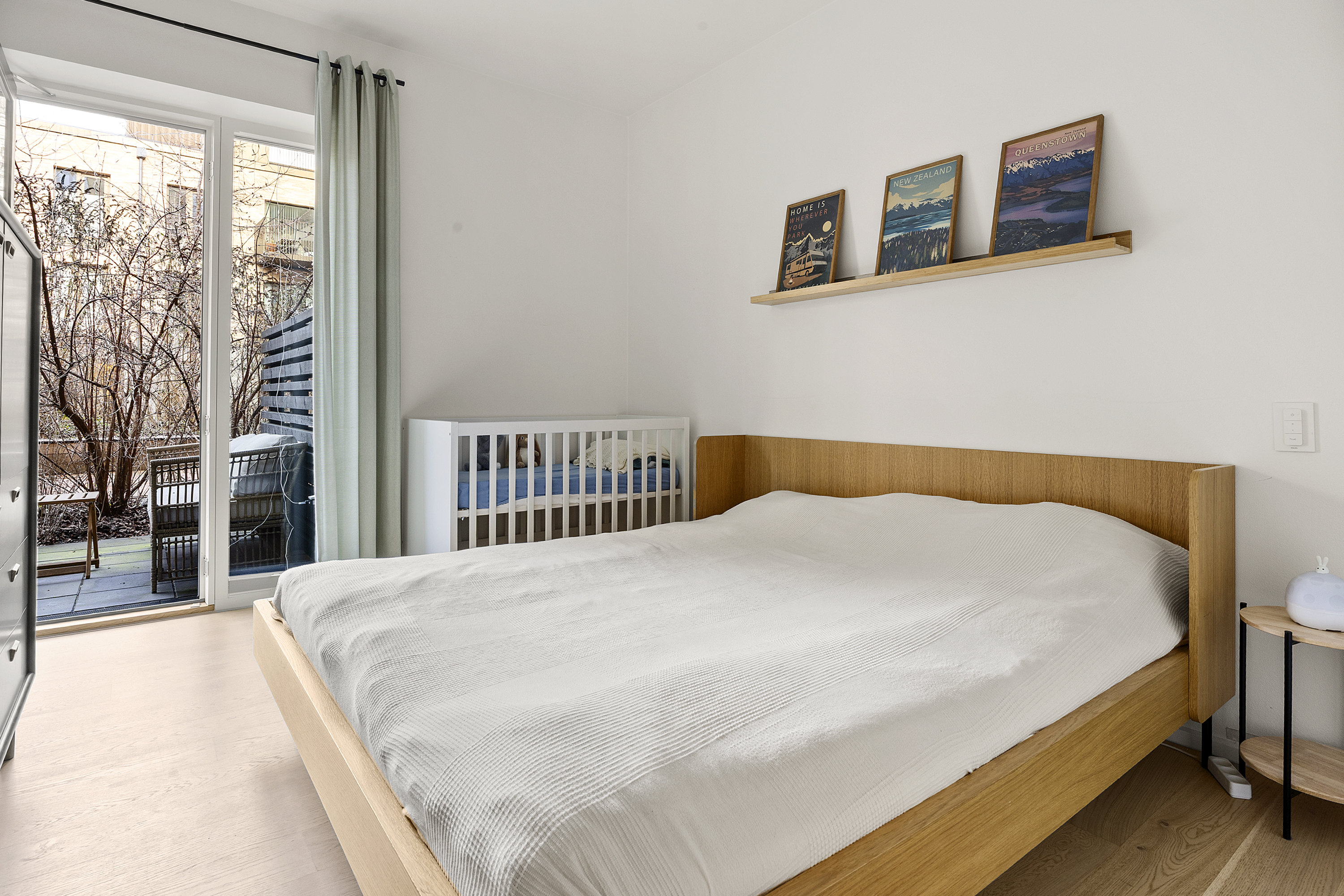 Fremhævet soveværelse billede i fuldskærmstilstand. Billede af Constantin Hansens Gade 35, st.., 1799 København V