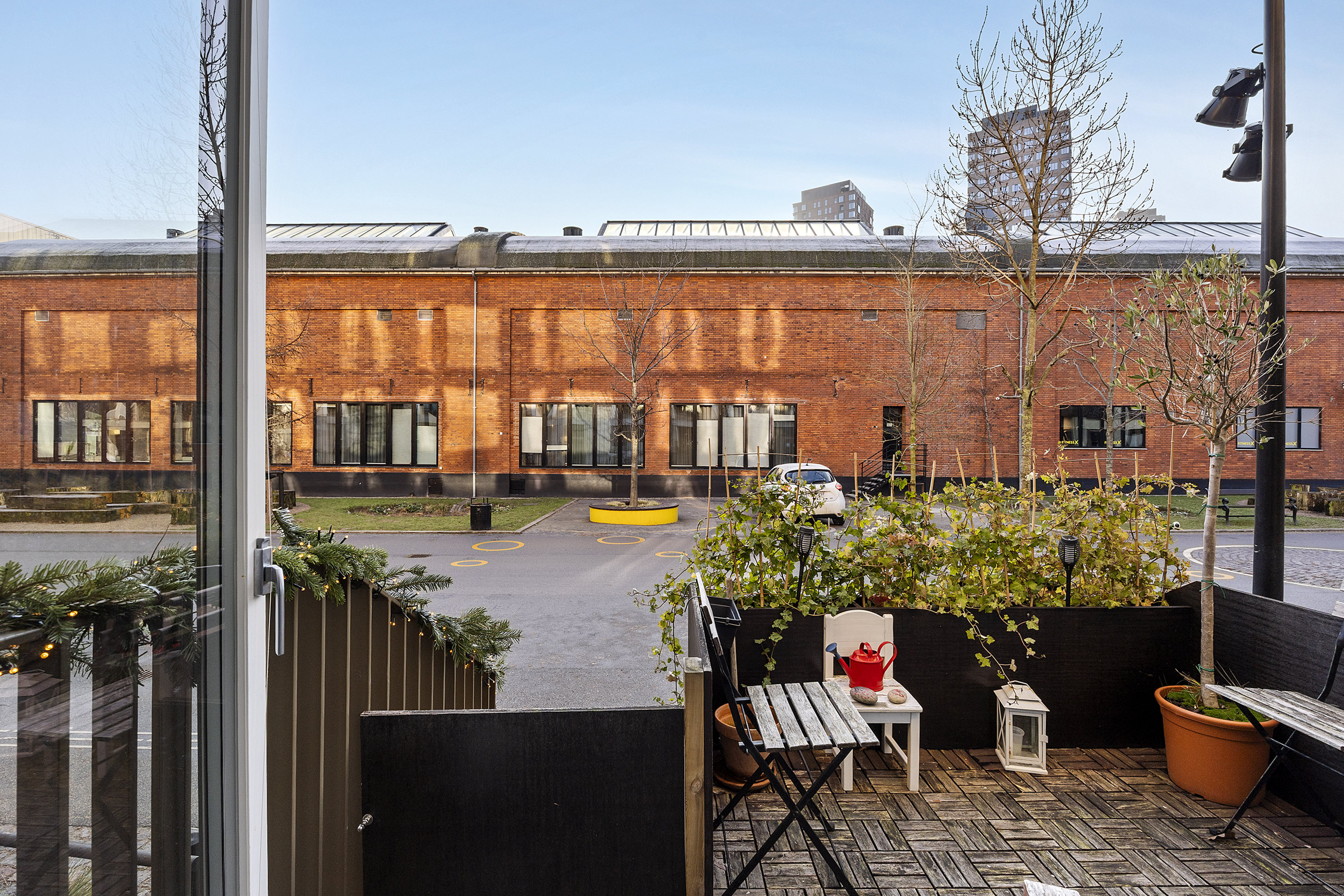 Fremhævet terrasse billede i fuldskærmstilstand. Billede af Constantin Hansens Gade 35, st.., 1799 København V