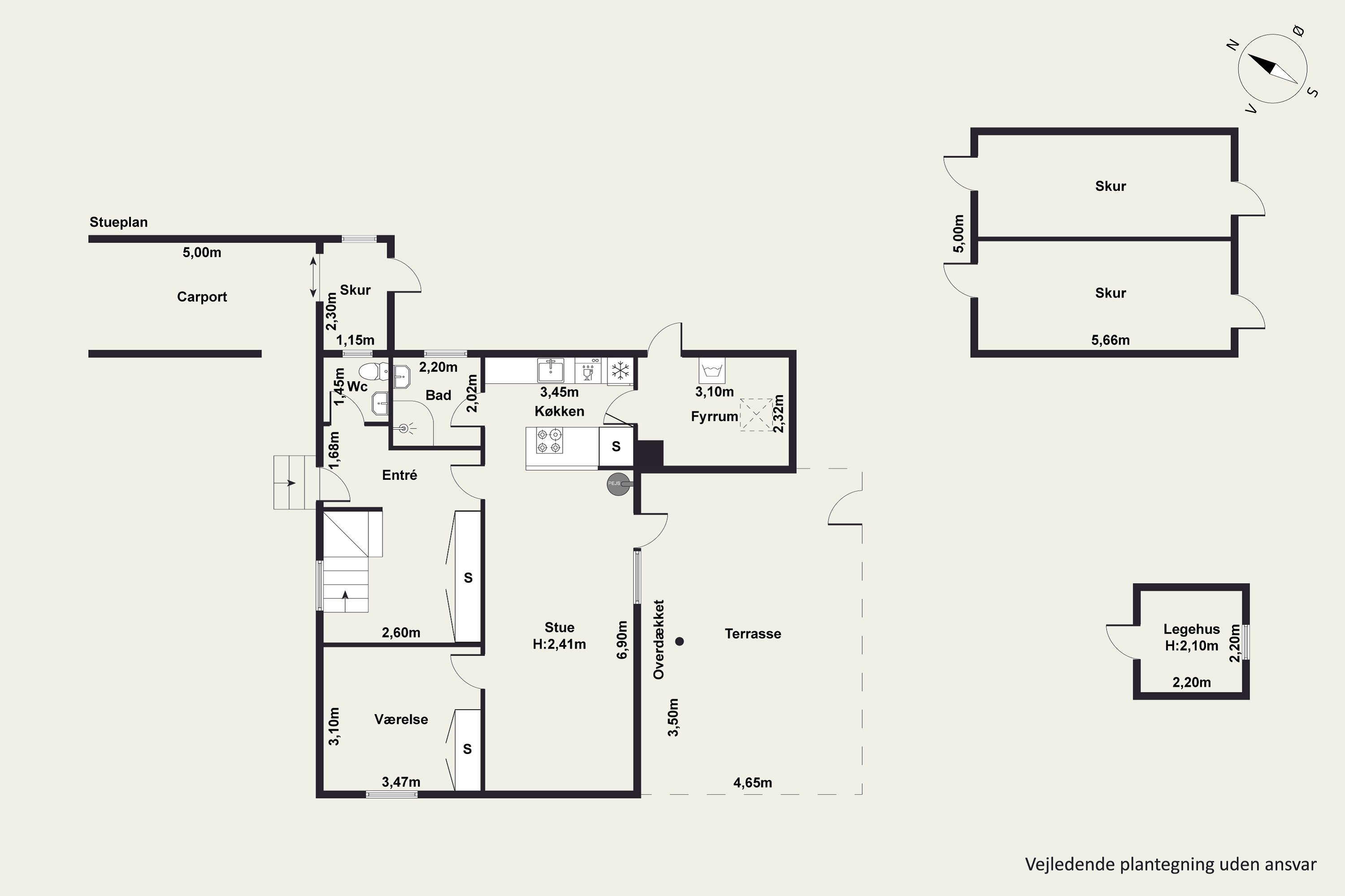 Plantegninger billede af Jerslev Alle 13D, 2770 Kastrup