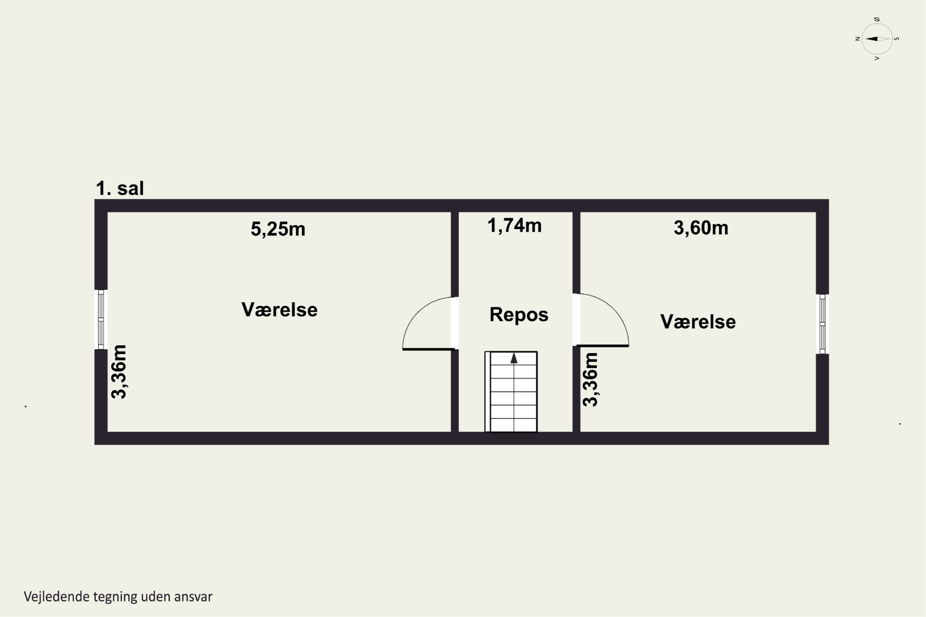 Plantegninger billede af Vesterkrogen 3, Gundsømagle, 4000 Roskilde