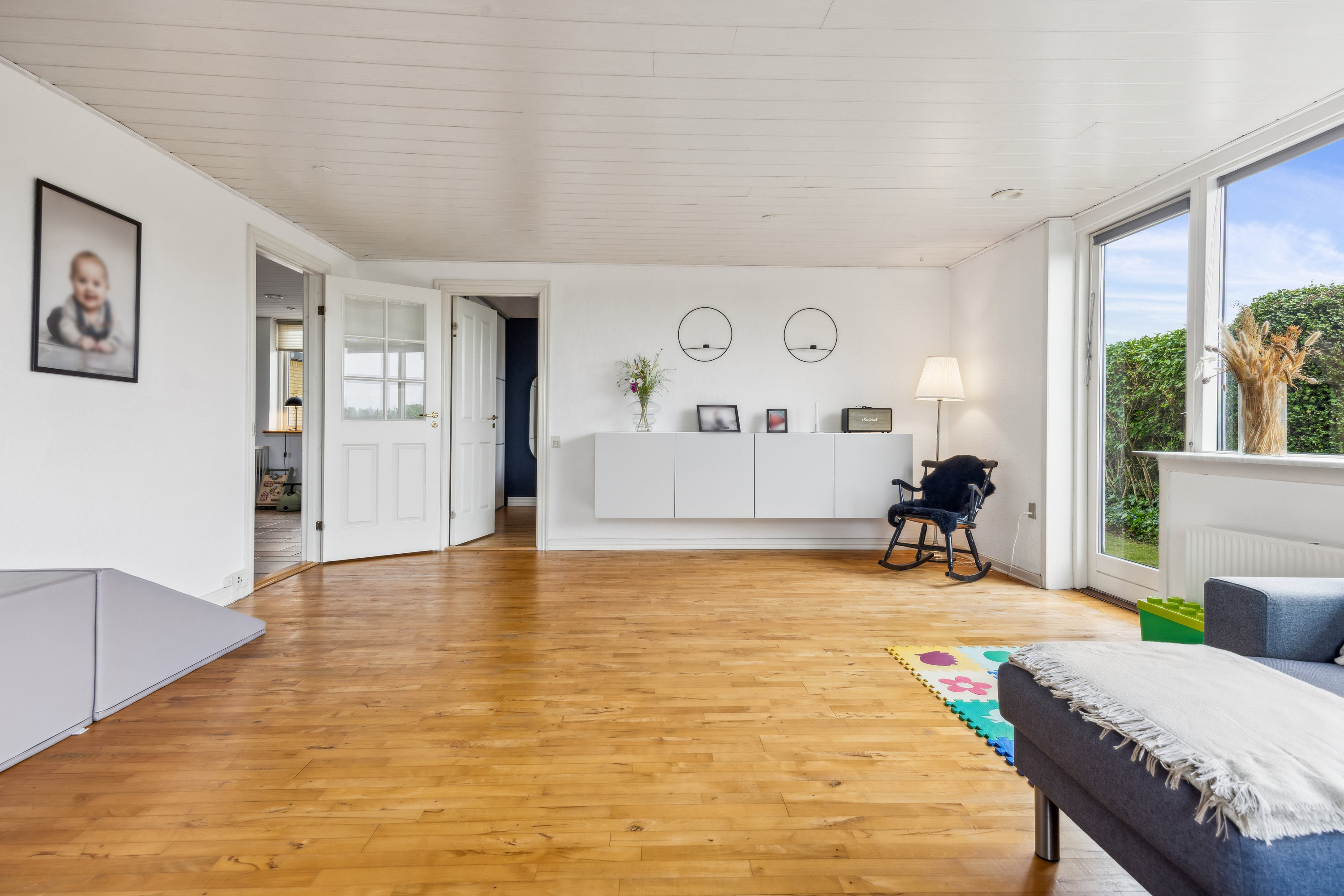 Fremhævet stue billede i fuldskærmstilstand. Billede af Fresiavej 6, 9800 Hjørring