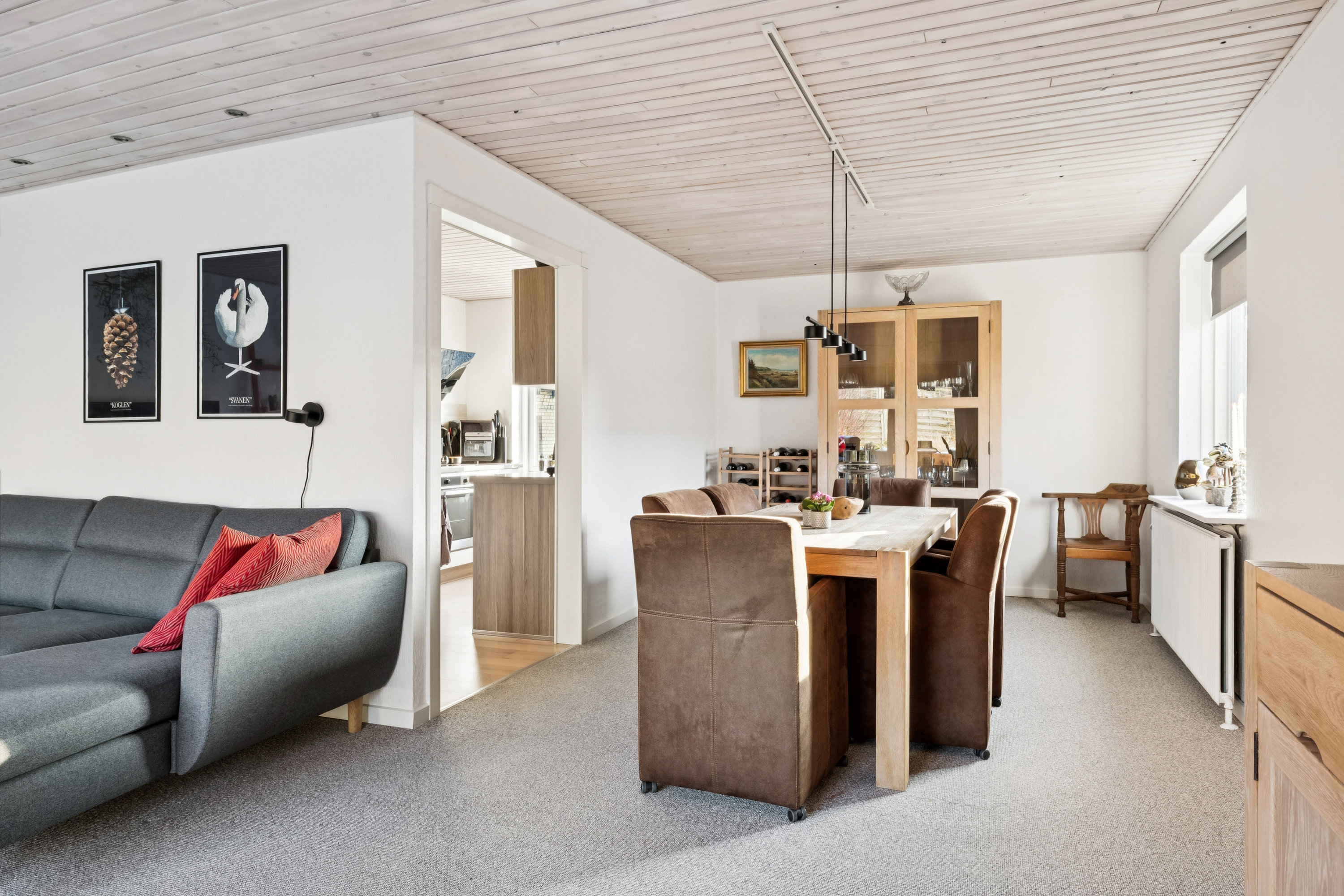 Fremhævet stue billede i fuldskærmstilstand. Billede af Engvej 9C, Hobro By, 9500 Hobro