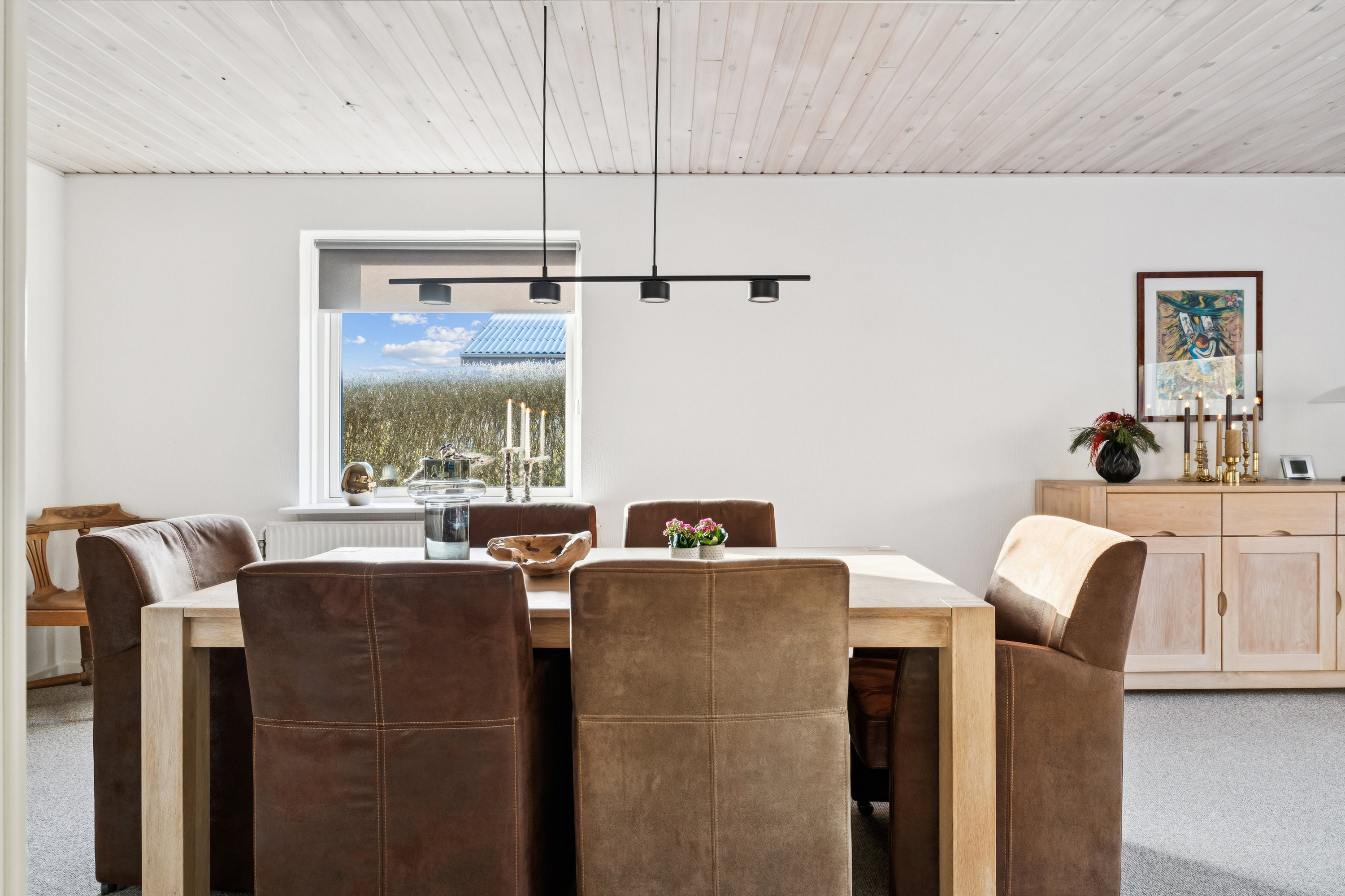 Fremhævet stue billede i fuldskærmstilstand. Billede af Engvej 9C, Hobro By, 9500 Hobro