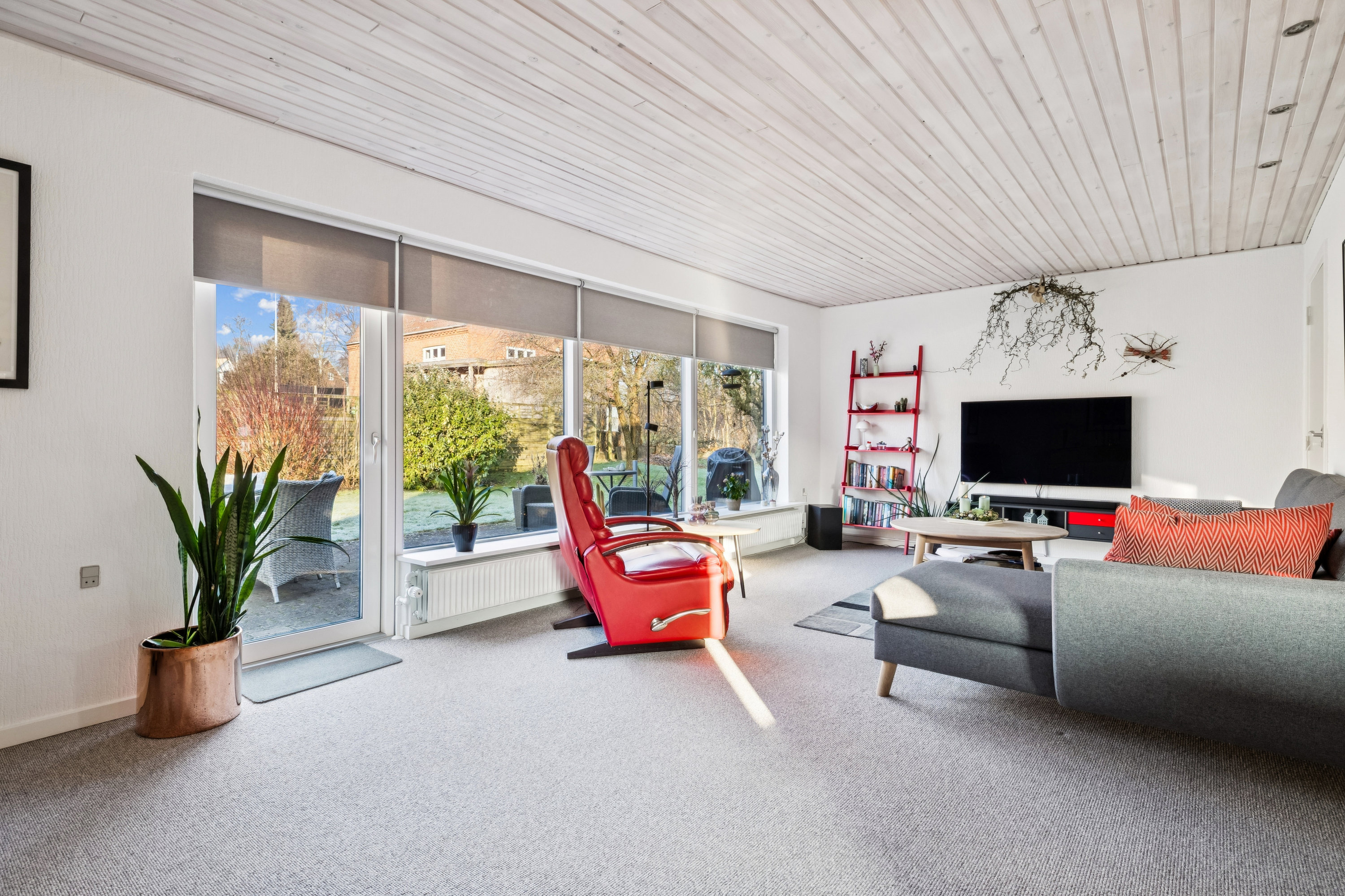 Fremhævet stue billede i fuldskærmstilstand. Billede af Engvej 9C, Hobro By, 9500 Hobro