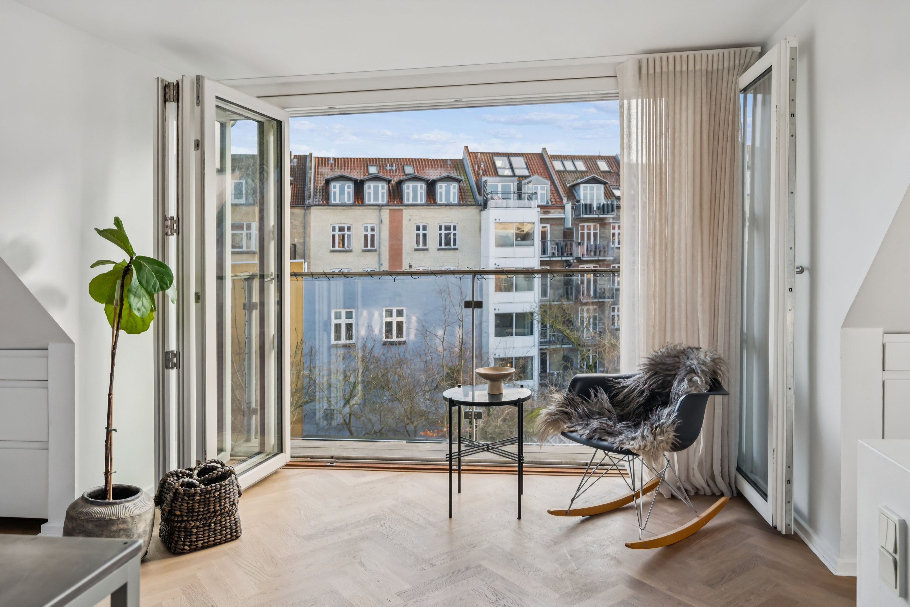 Rækkehus: Stue på Kærlighedsstien 5+5A, 8000 Aarhus C