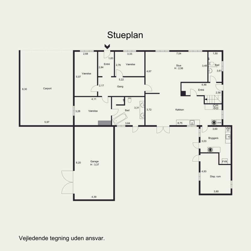 Plantegninger billede af Lille Egedevej 50, Lille Egede, 4220 Korsør