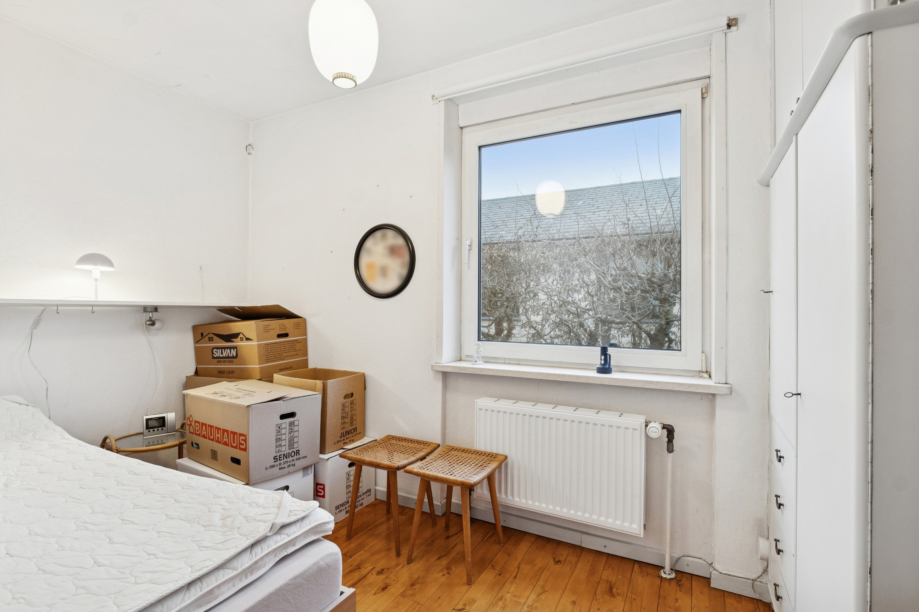 Fremhævet soveværelse billede i fuldskærmstilstand. Billede af Kærvej 20, 9800 Hjørring