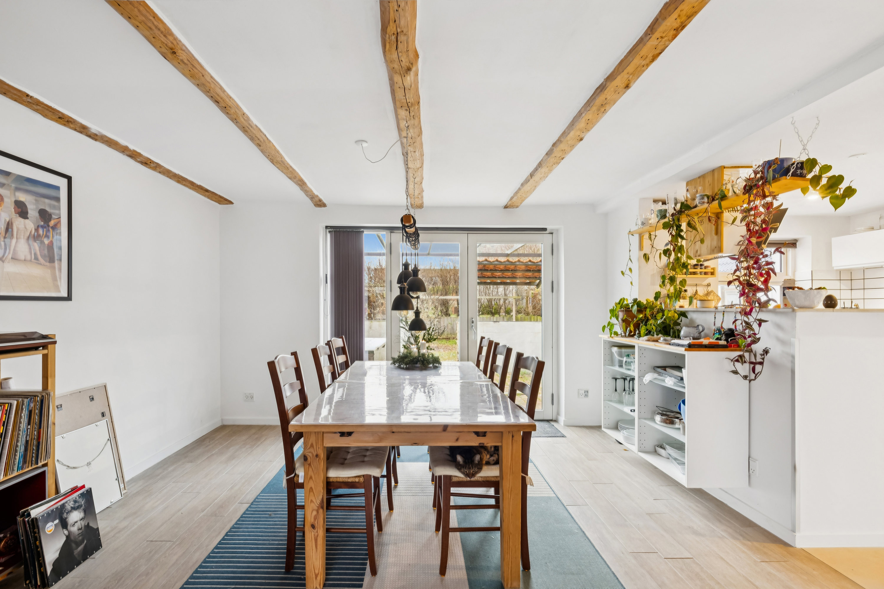 Fremhævet stue billede i fuldskærmstilstand. Billede af Møllegården 5, Løgten, 8541 Skødstrup