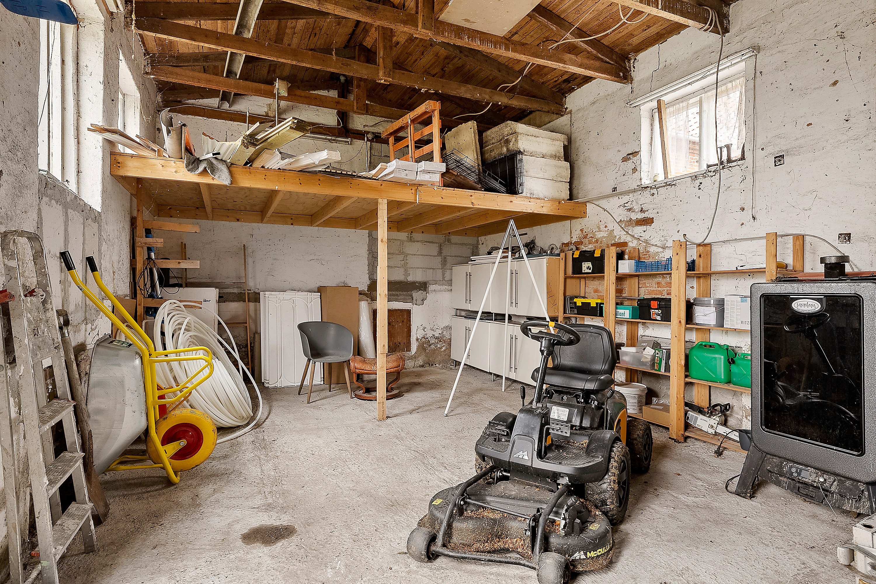 Fremhævet garage billede i fuldskærmstilstand. Billede af Lille Egedevej 50, Lille Egede, 4220 Korsør