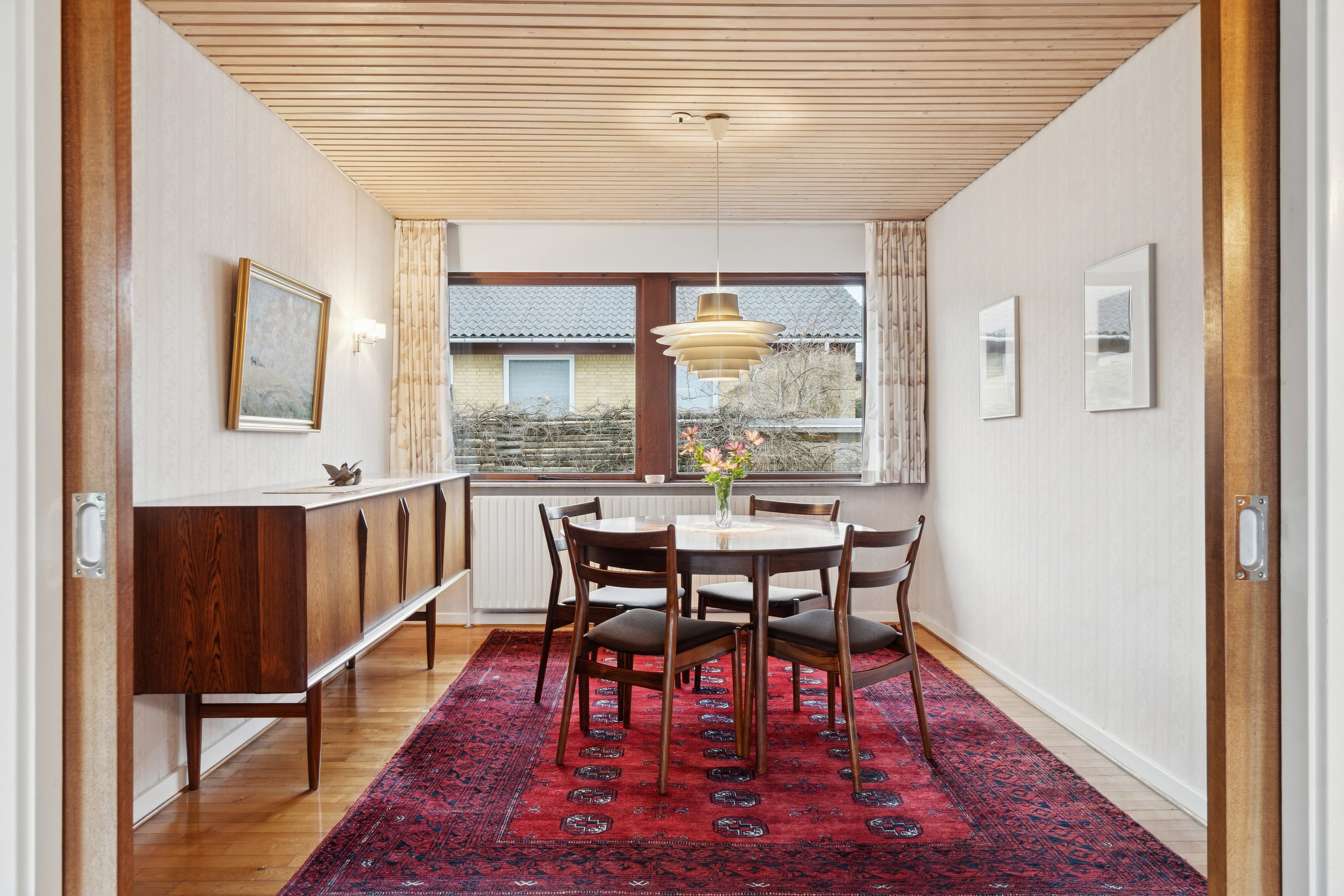 Fremhævet spisestue billede i fuldskærmstilstand. Billede af Æblevej 6, 8270 Højbjerg