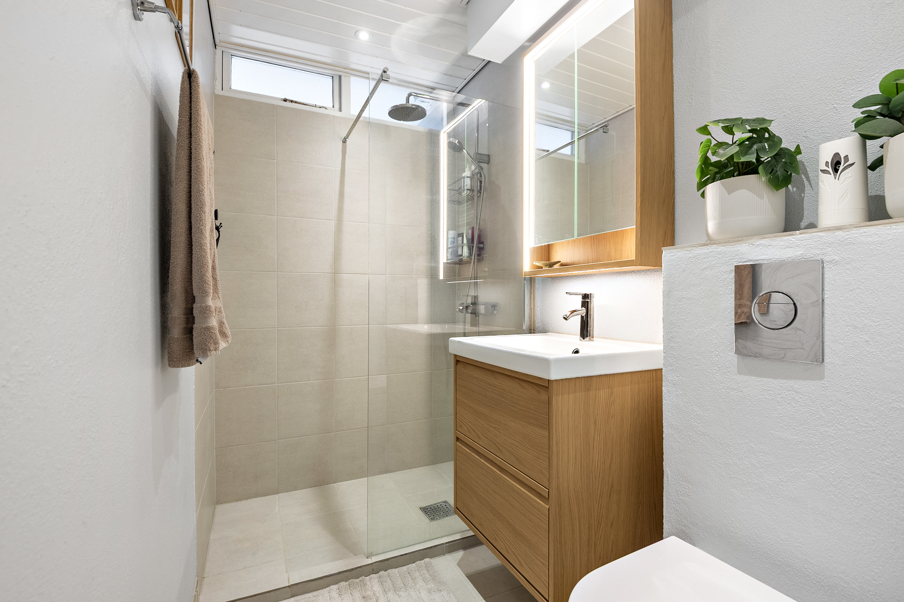 Fremhævet badeværelse billede i fuldskærmstilstand. Billede af Rørkjærsgade 16, 1. 113., 6700 Esbjerg