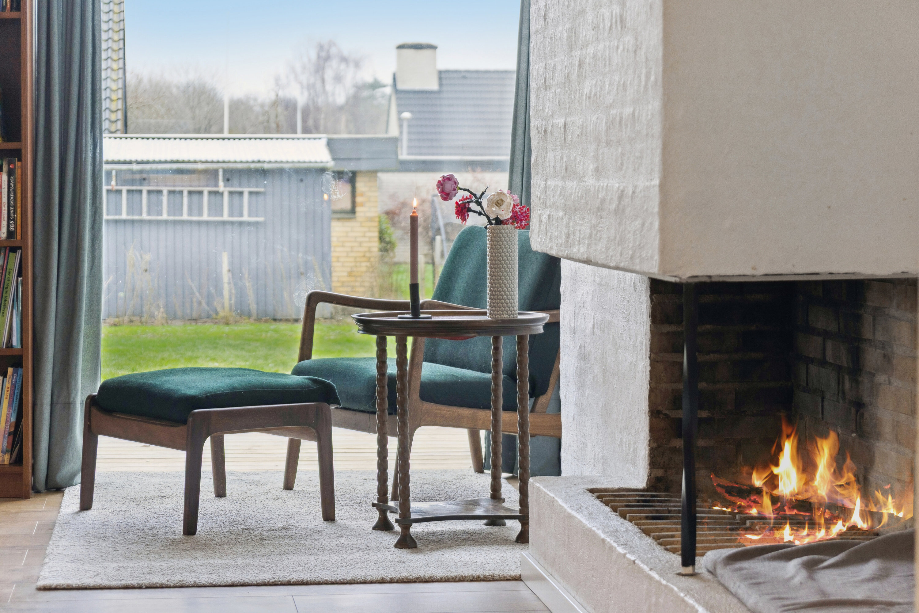 Fremhævet stue billede i fuldskærmstilstand. Billede af Akacieparken 32, 7430 Ikast