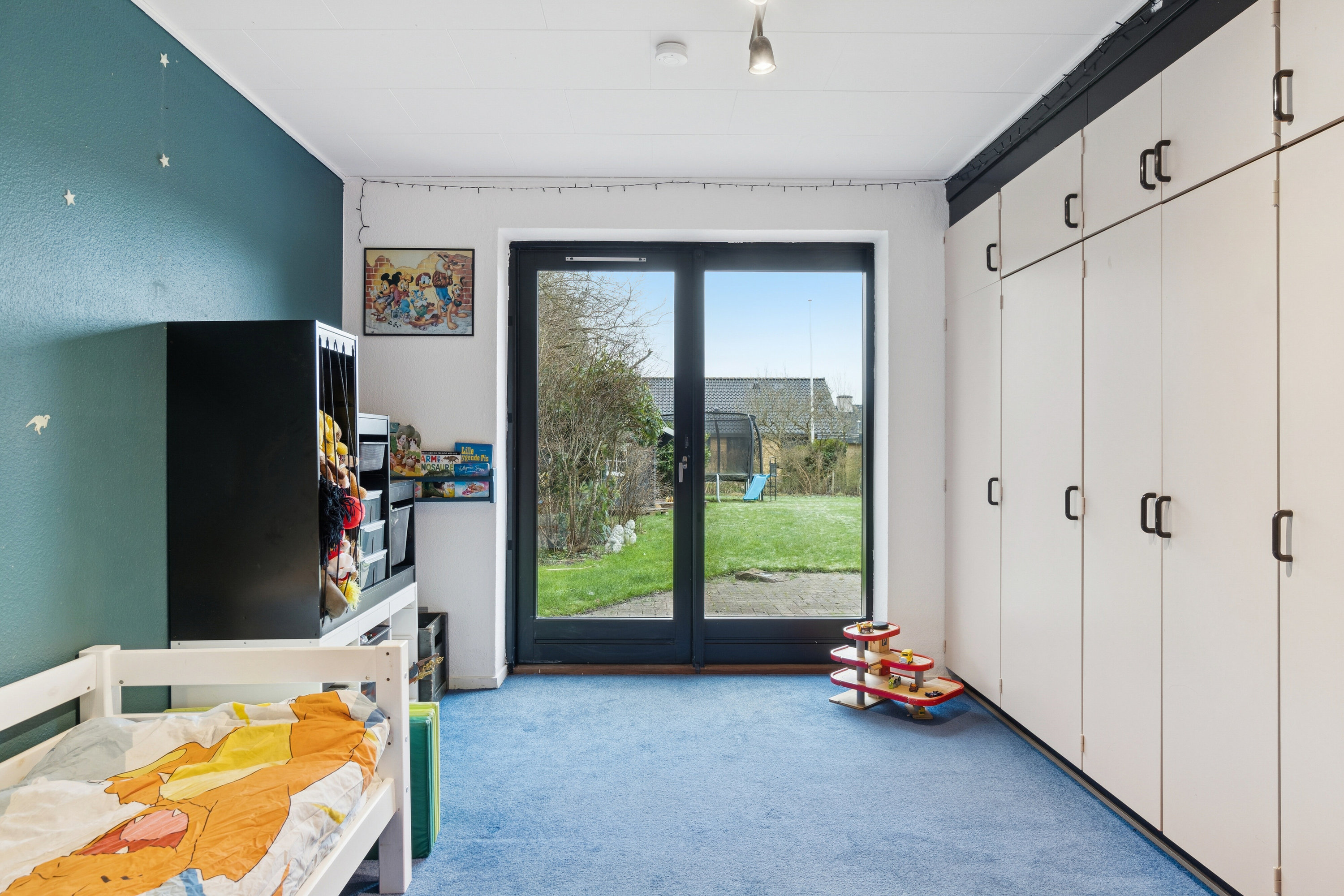 Fremhævet børneværelse billede i fuldskærmstilstand. Billede af Akacieparken 32, 7430 Ikast