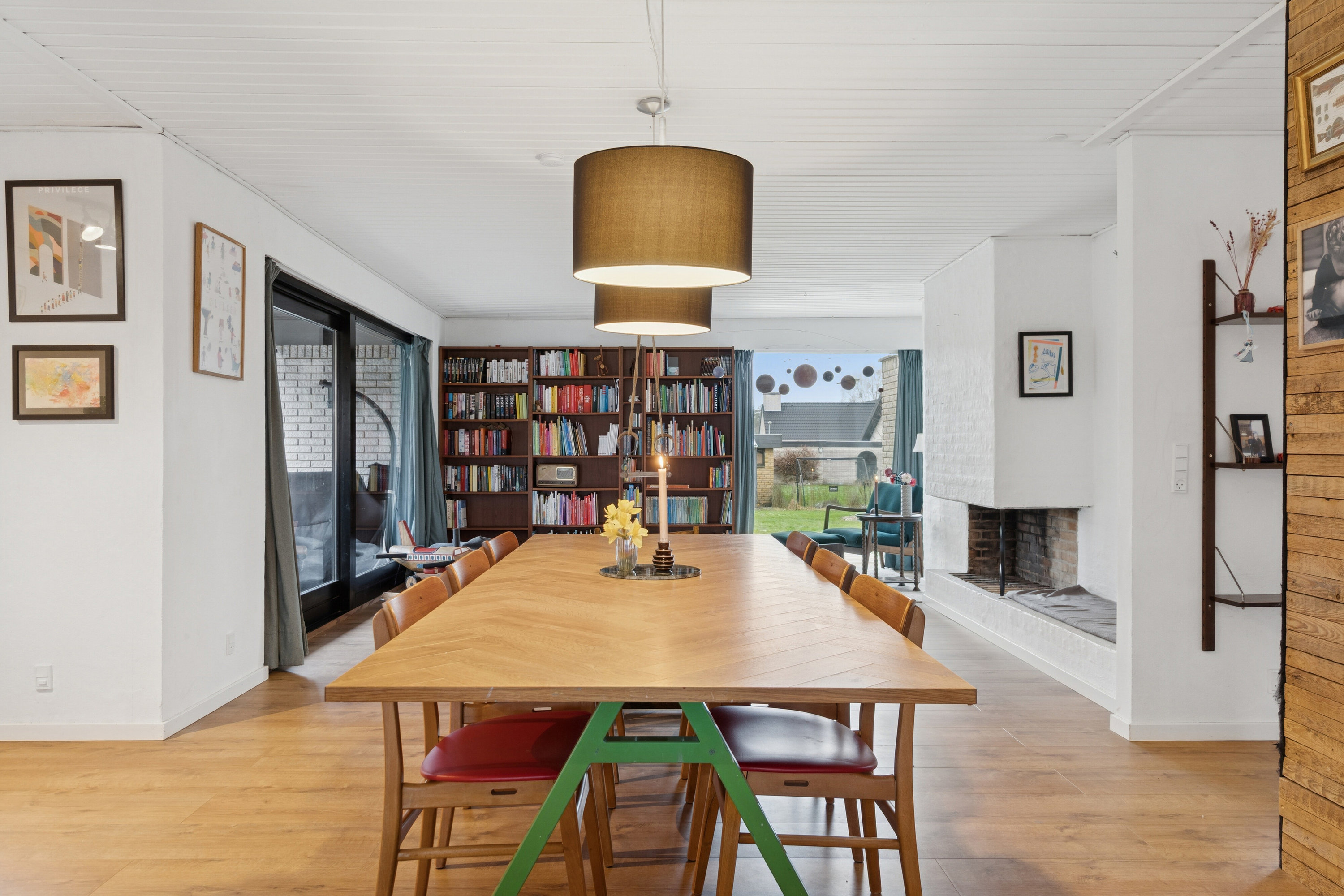 Fremhævet spisestue billede i fuldskærmstilstand. Billede af Akacieparken 32, 7430 Ikast