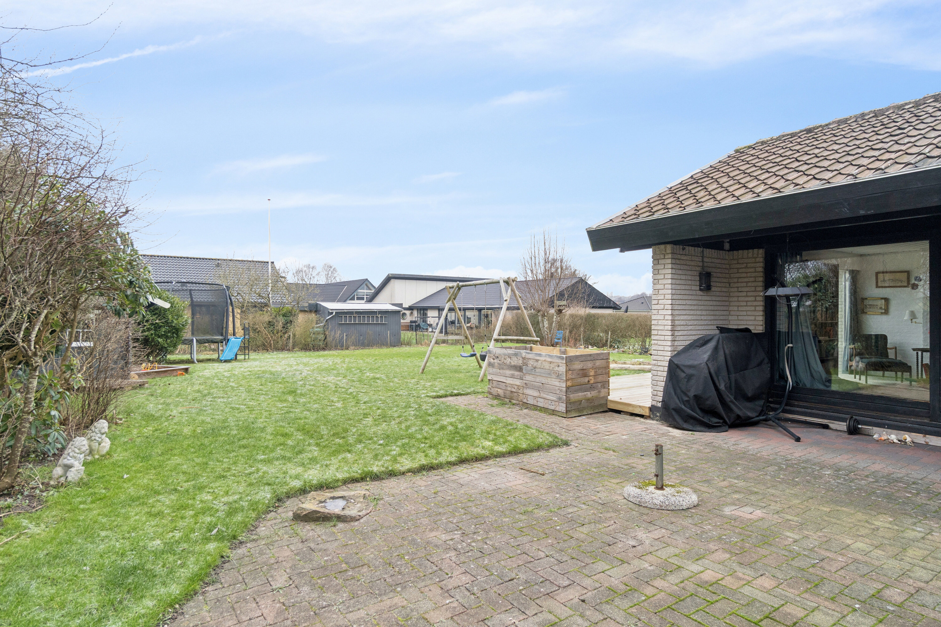 Fremhævet udendørs billede i fuldskærmstilstand. Billede af Akacieparken 32, 7430 Ikast