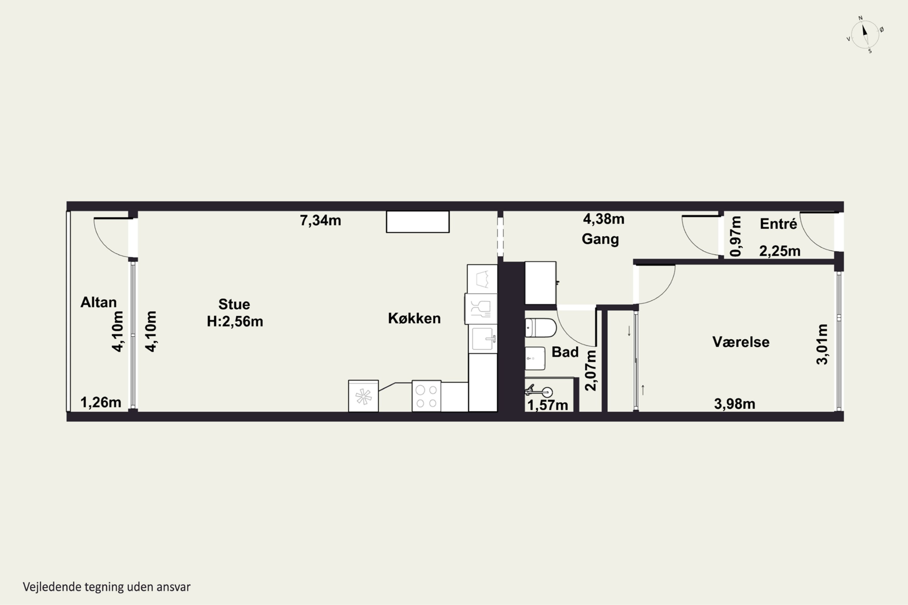 Plantegninger billede af Agerskovvej 4M, 7., 2610 Rødovre