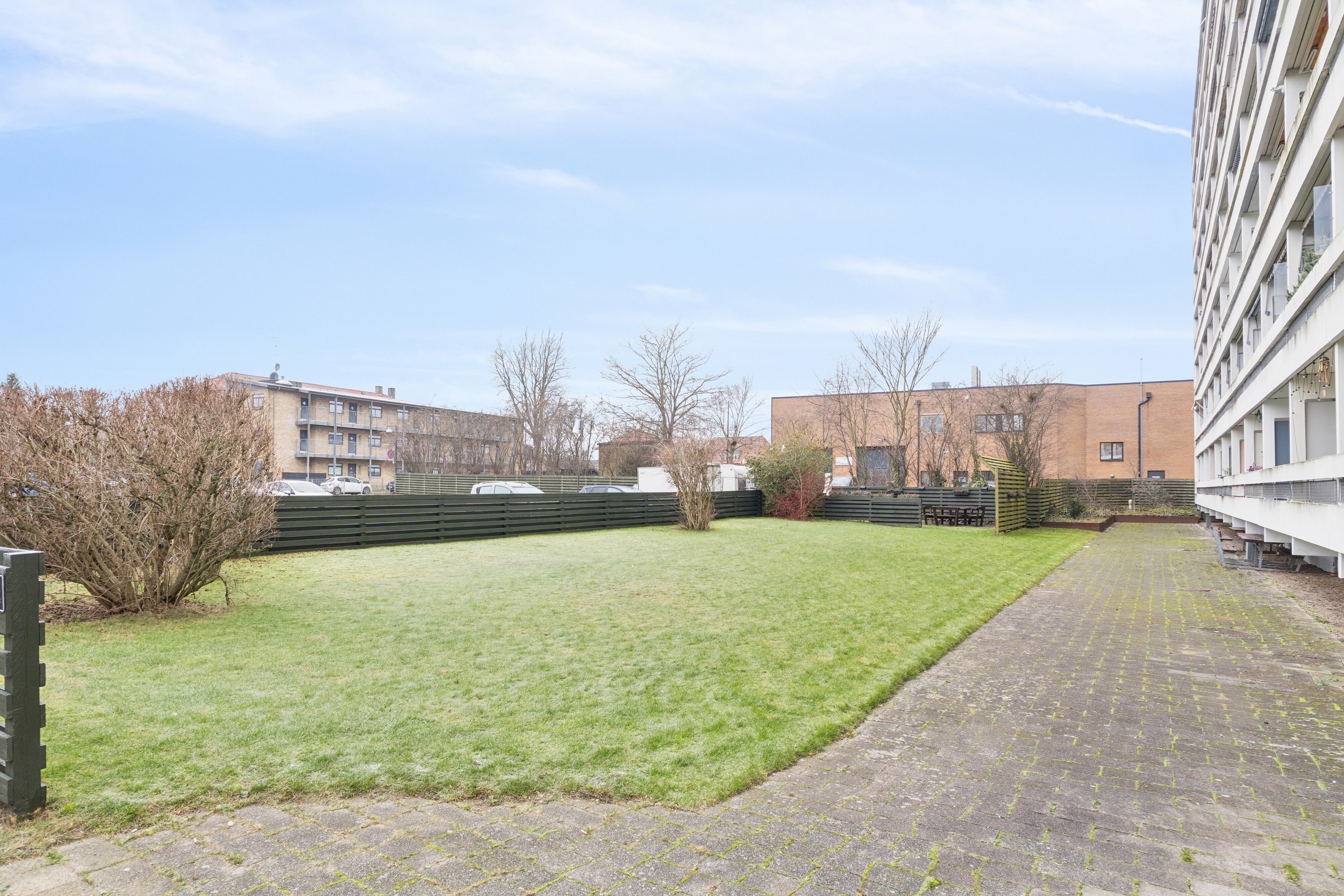 Fremhævet gårdmiljø billede i fuldskærmstilstand. Billede af Agerskovvej 4M, 7., 2610 Rødovre