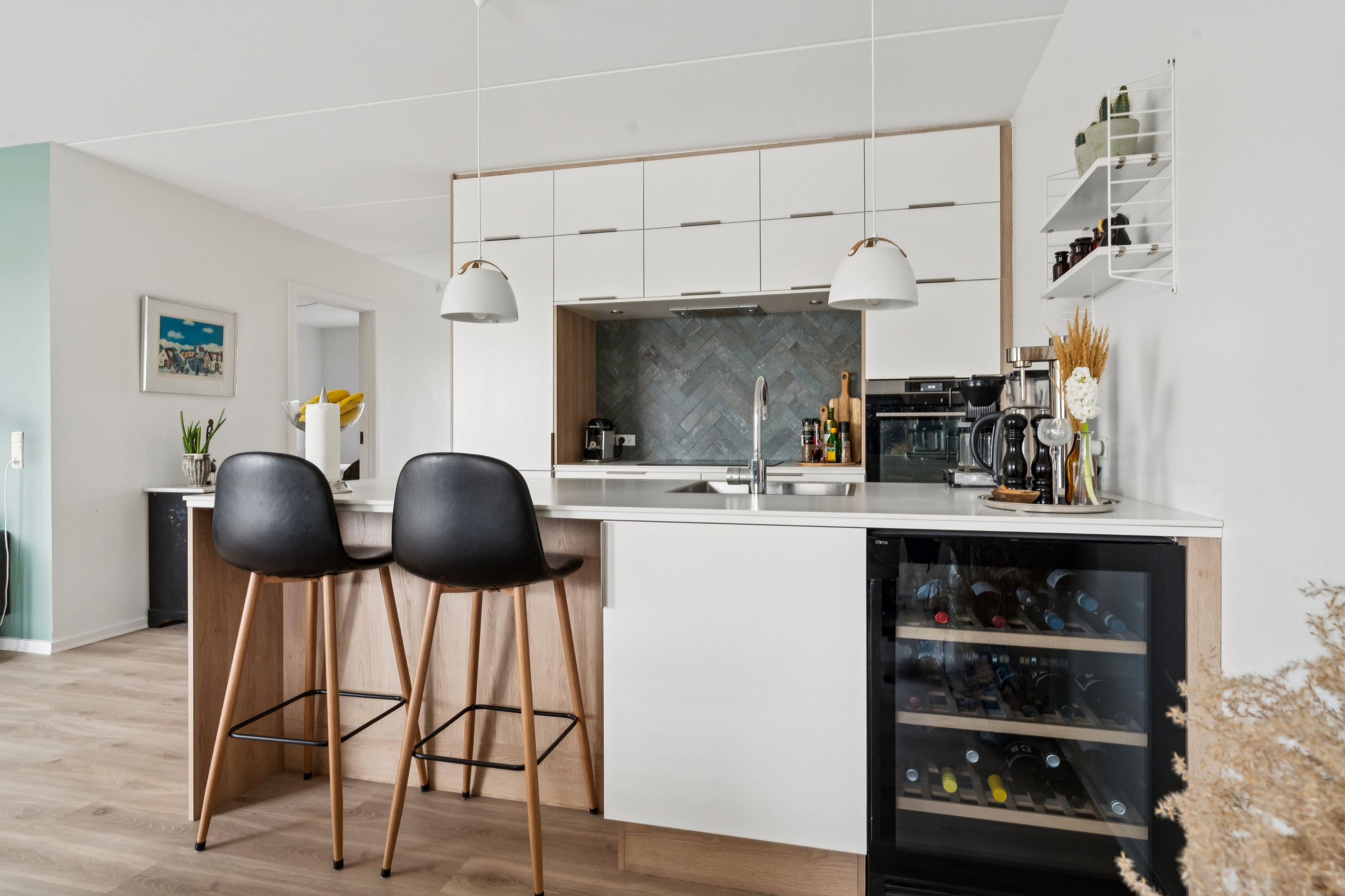 Fremhævet køkken billede i fuldskærmstilstand. Billede af Henning Smiths Vej 15E, 3. 5., 9000 Aalborg