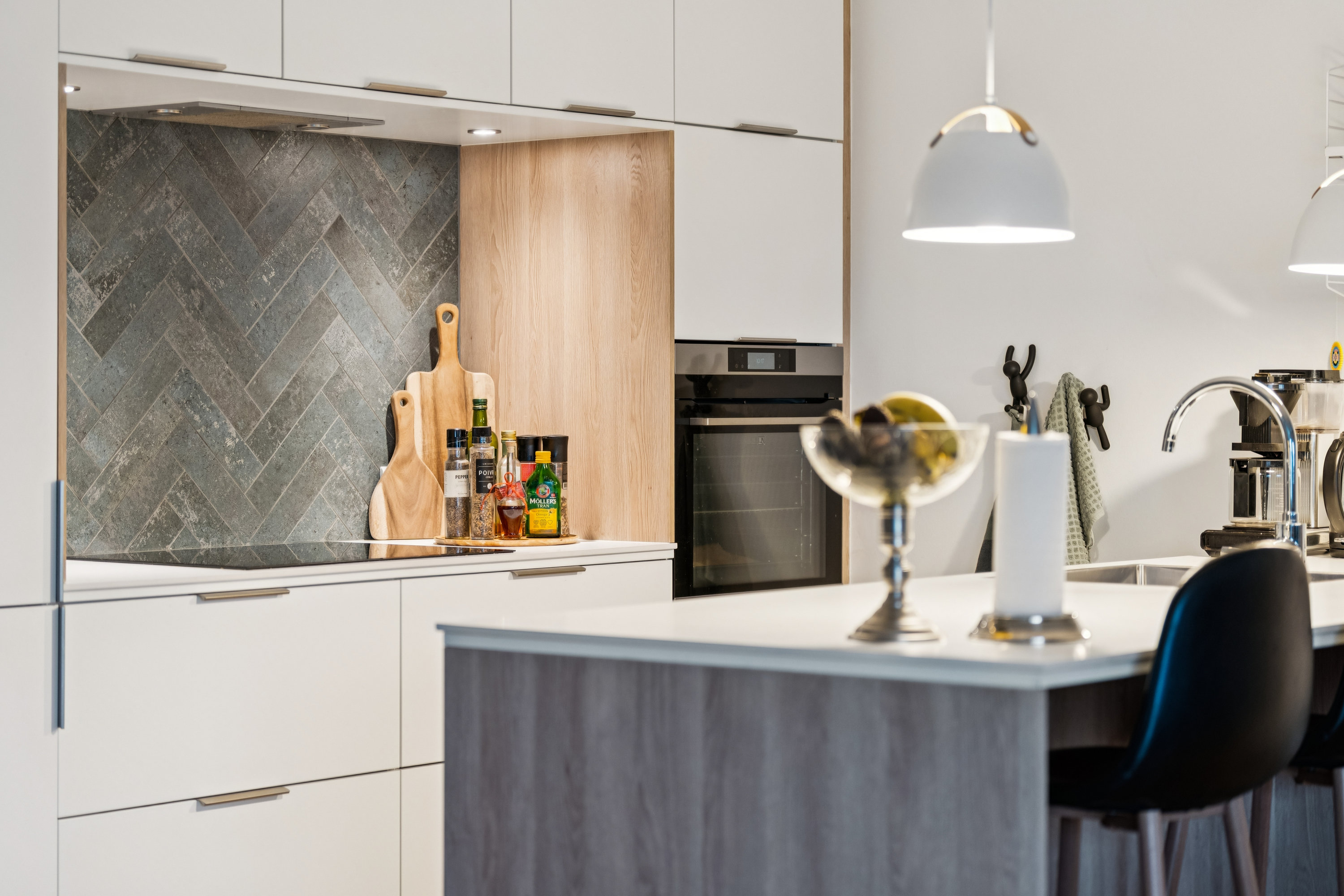 Fremhævet køkken billede i fuldskærmstilstand. Billede af Henning Smiths Vej 15E, 3. 5., 9000 Aalborg