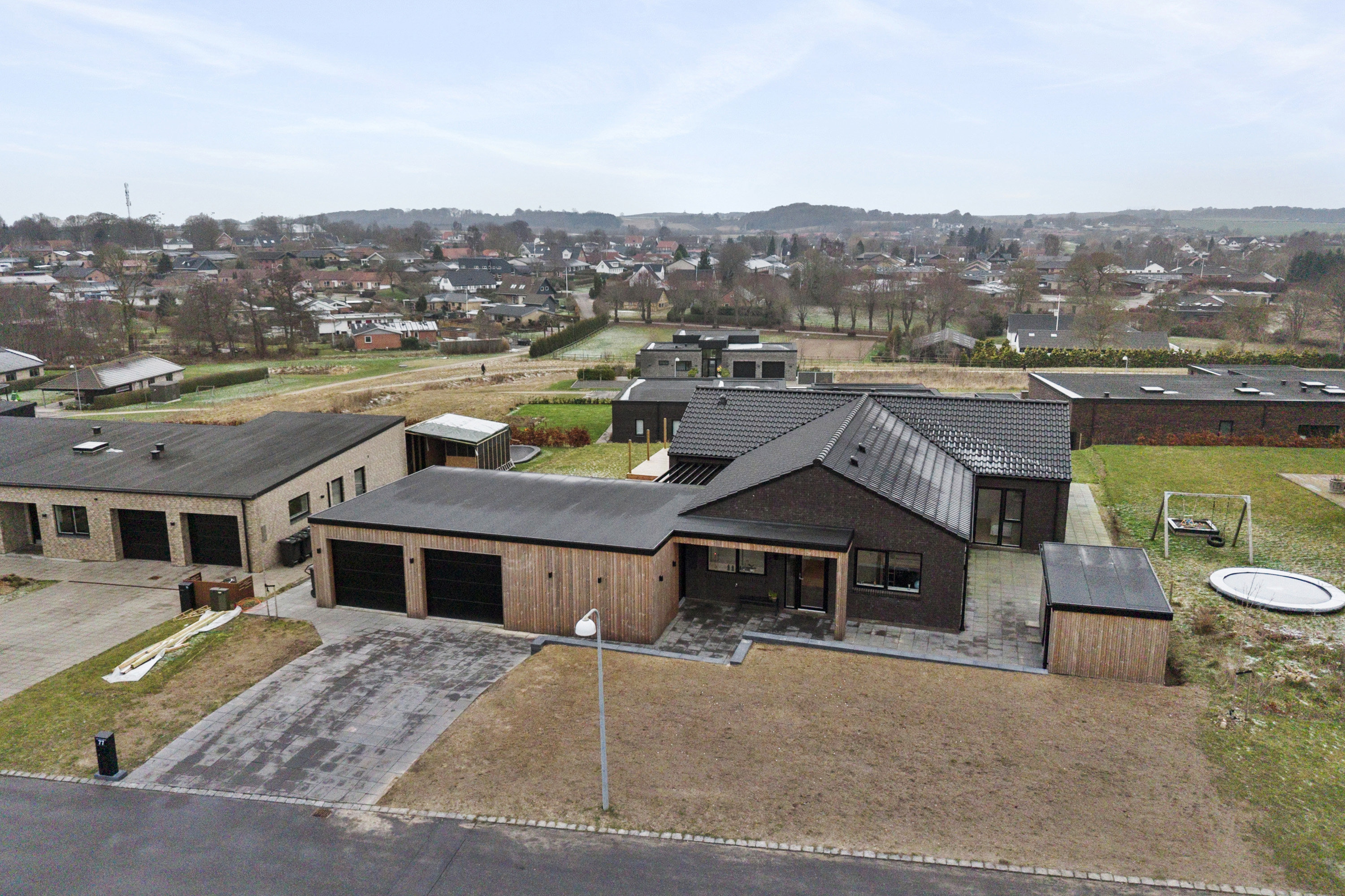 Villa: Område på Provstlund Skovvej 77, 8700 Horsens