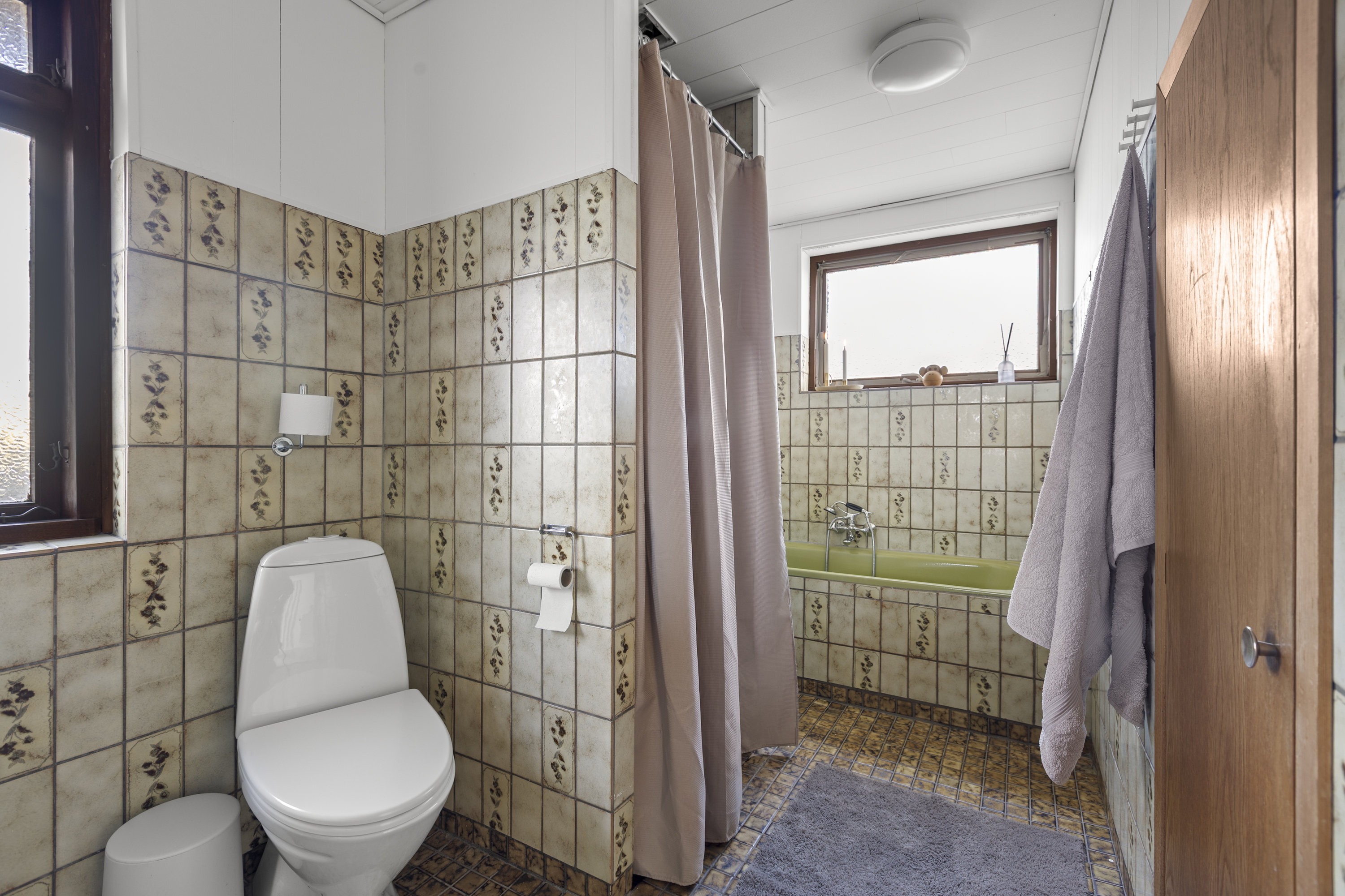 Fremhævet badeværelse billede i fuldskærmstilstand. Billede af Husrækken 1A, 4180 Sorø