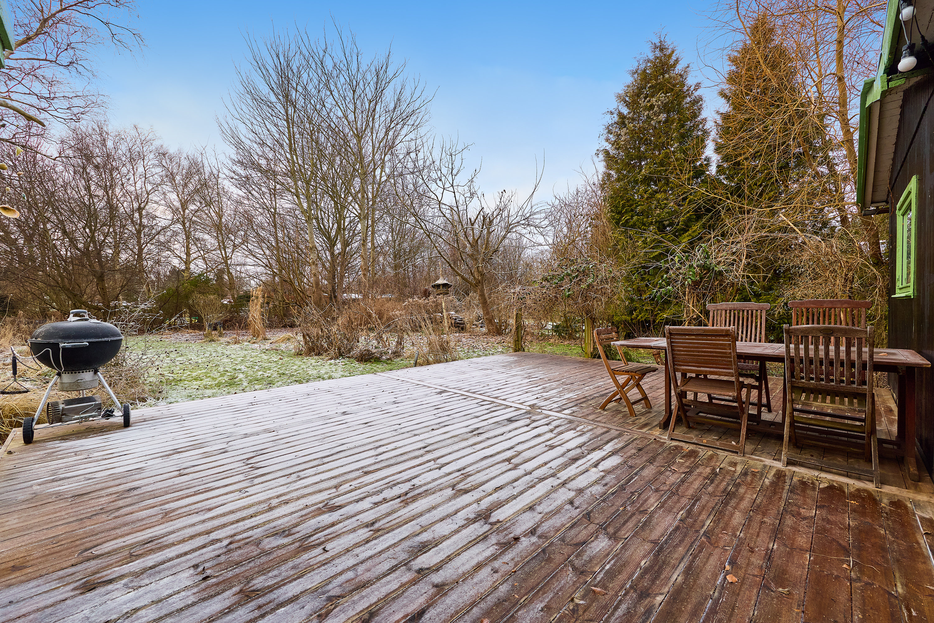 Fremhævet terrasse billede i fuldskærmstilstand. Billede af Hyldevænget 23, Over Draaby Strand, 3630 Jægerspris