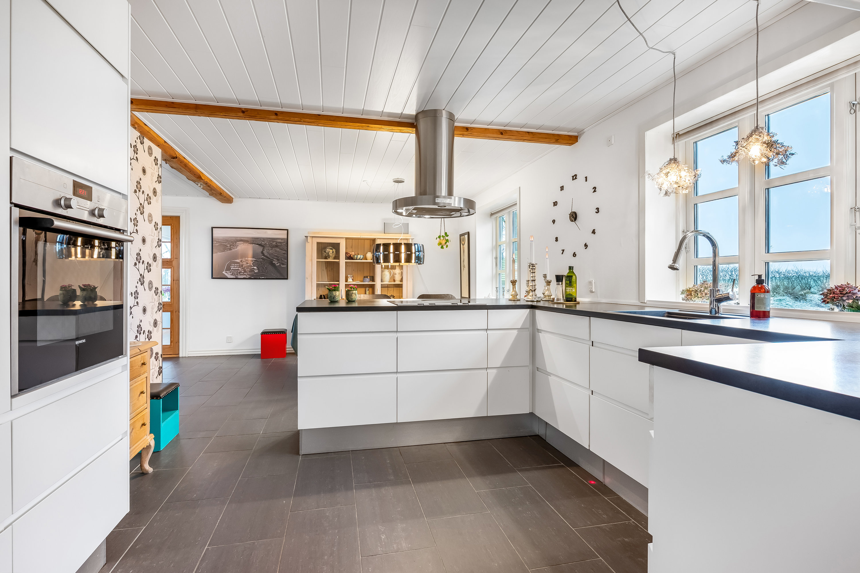 Fremhævet køkken alrum billede i fuldskærmstilstand. Billede af Trabjerggårdvej 40, Gudum, 7620 Lemvig