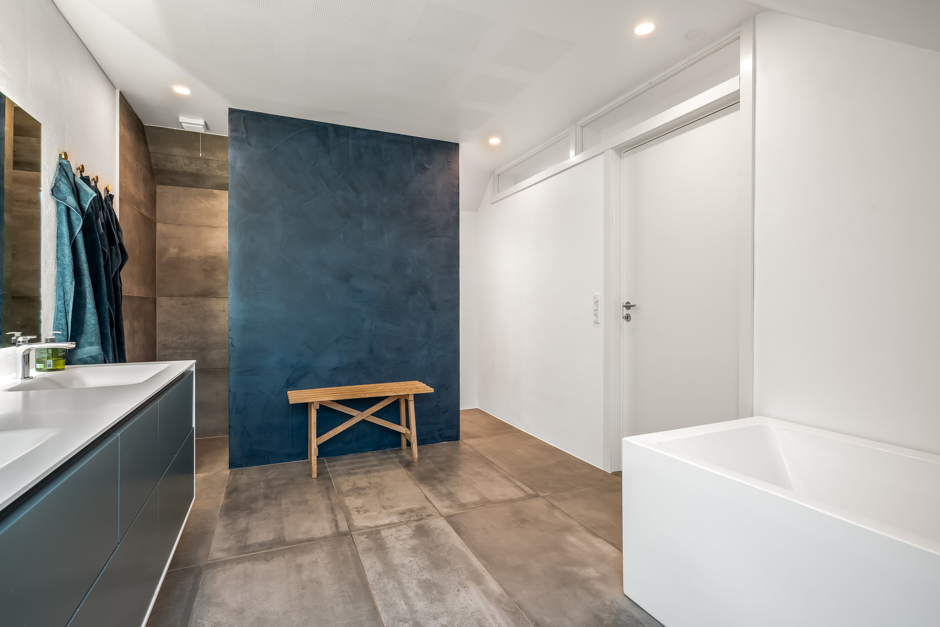 Fremhævet badeværelse billede i fuldskærmstilstand. Billede af Trabjerggårdvej 40, Gudum, 7620 Lemvig