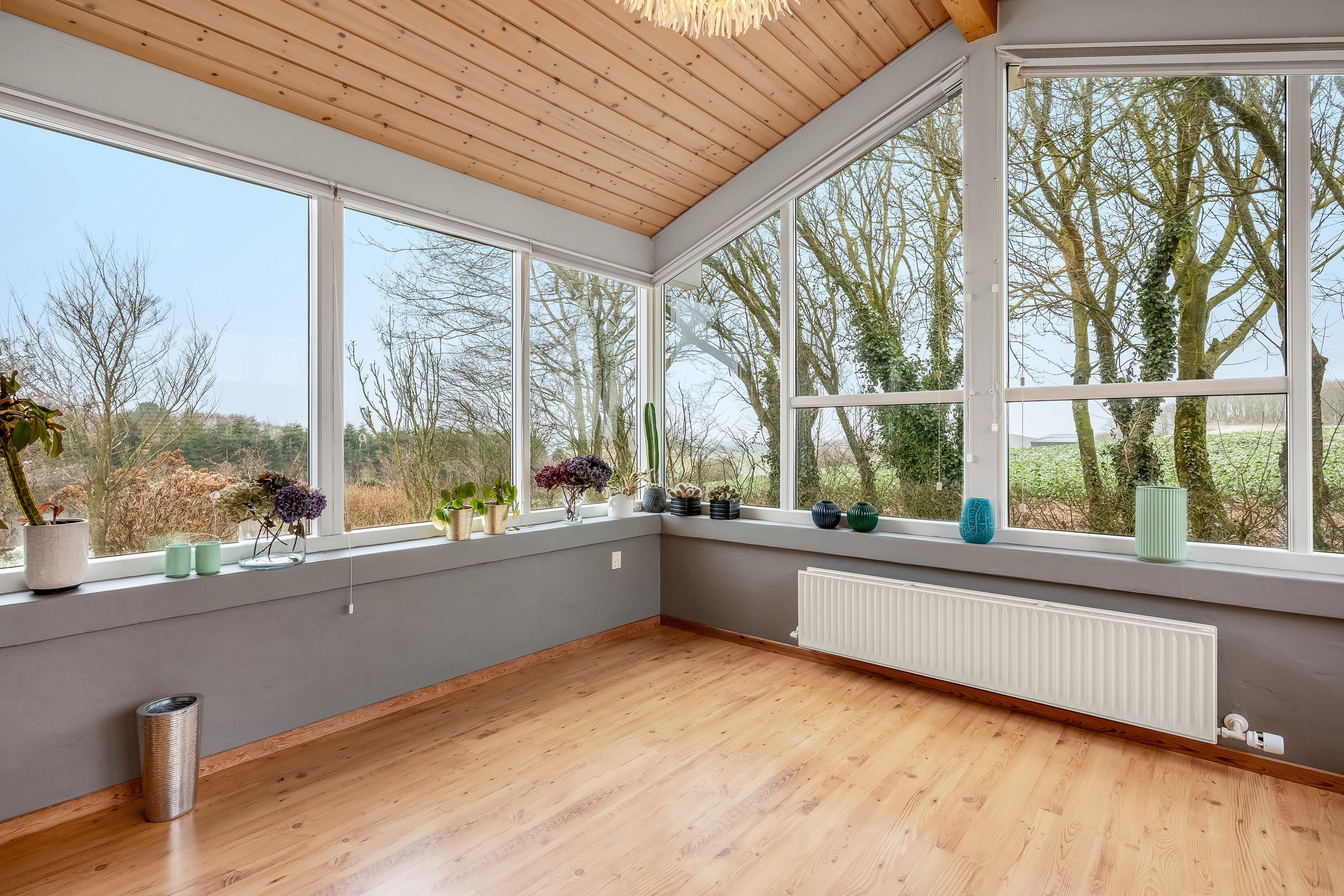 Fremhævet udestue billede i fuldskærmstilstand. Billede af Trabjerggårdvej 40, Gudum, 7620 Lemvig