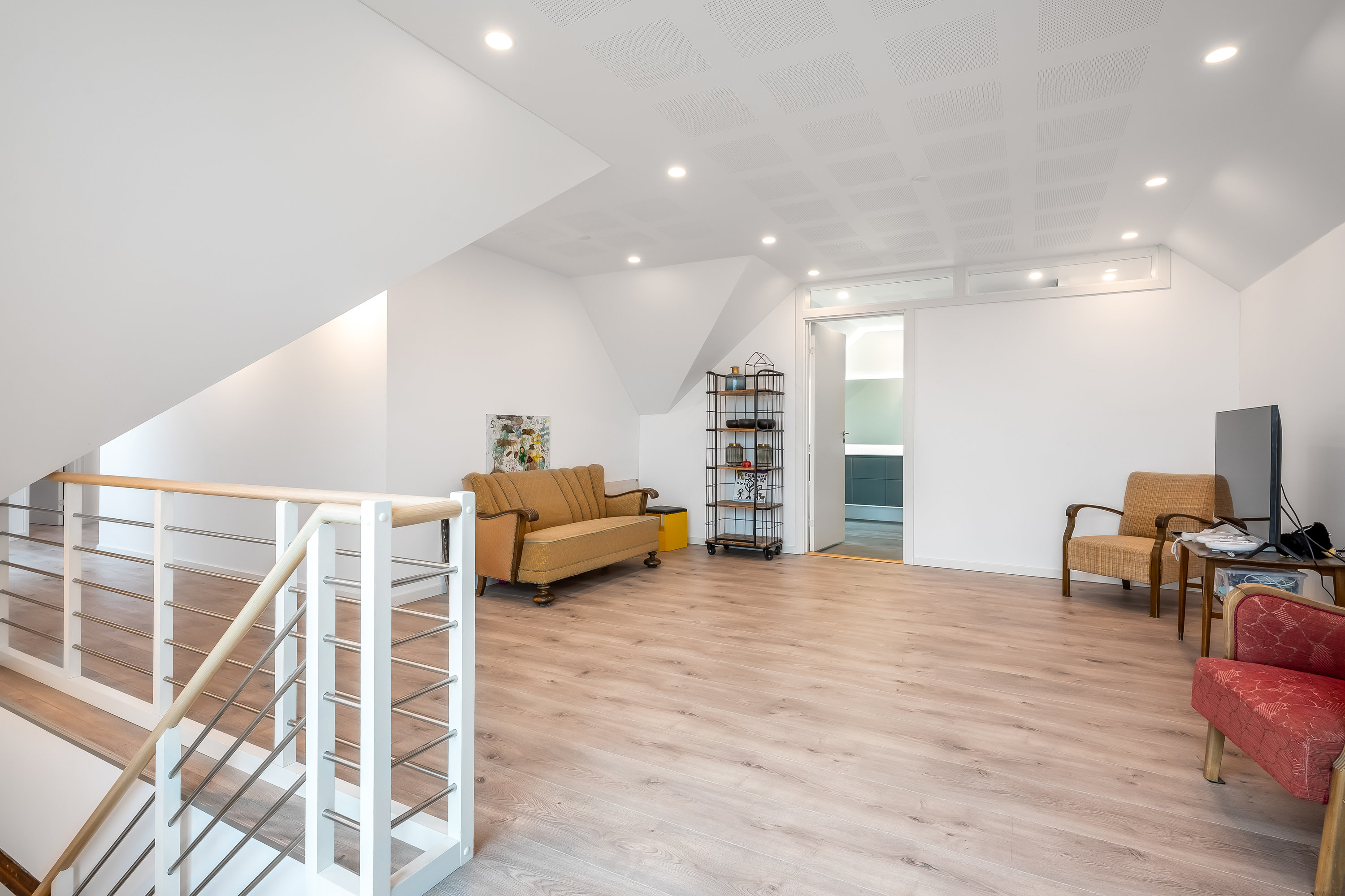 Fremhævet stue billede i fuldskærmstilstand. Billede af Trabjerggårdvej 40, Gudum, 7620 Lemvig