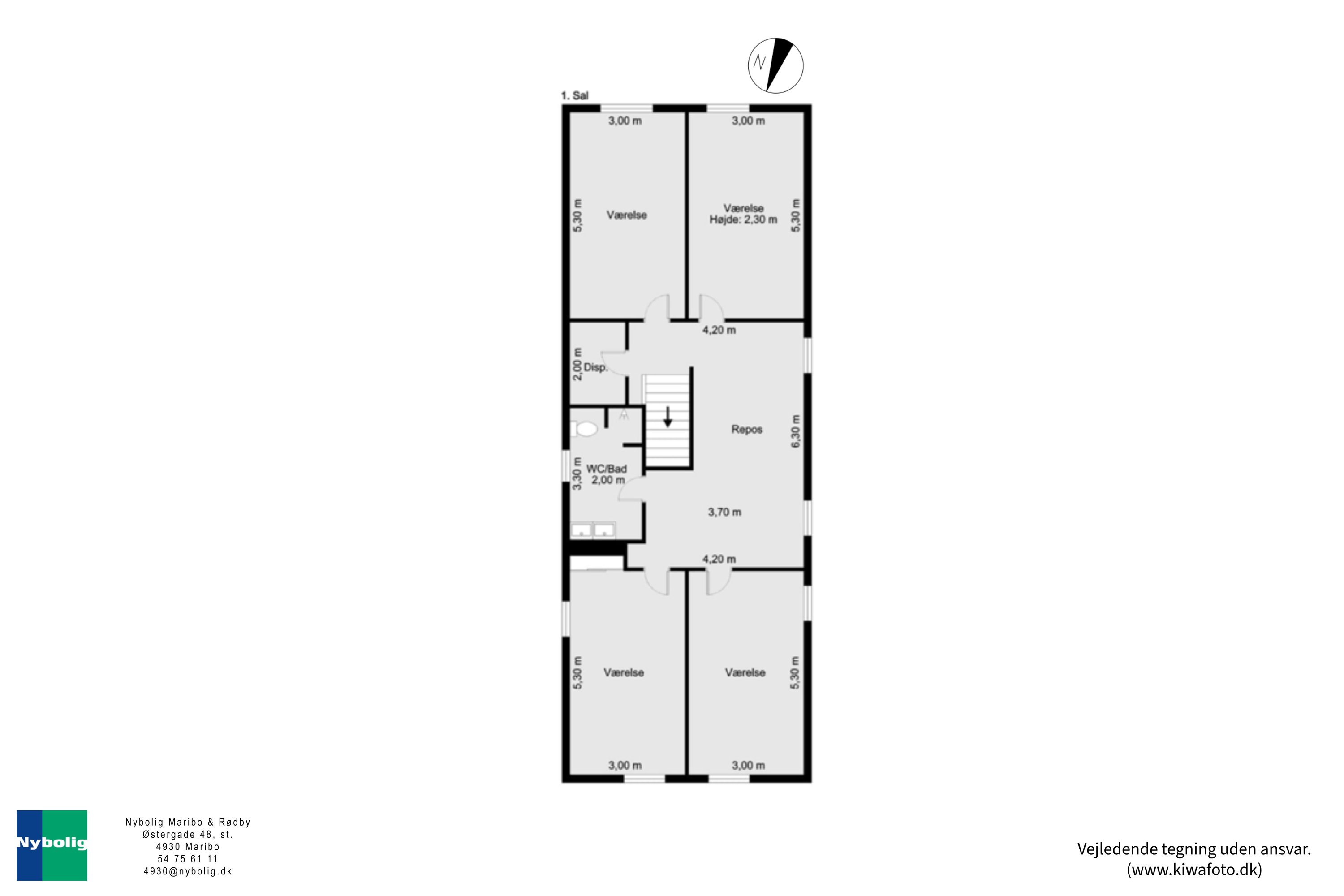 Plantegninger billede af Nylandsvej 15, 4913 Horslunde