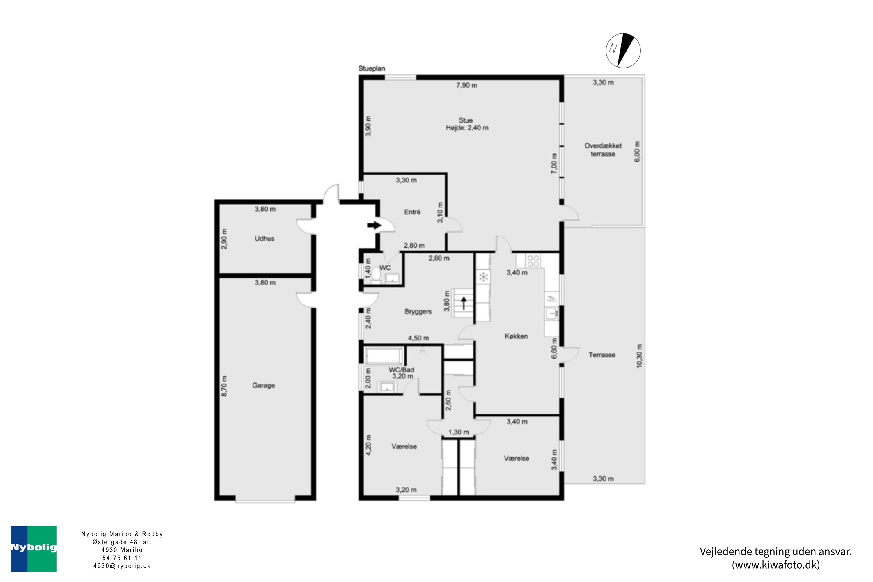Plantegninger billede af Nylandsvej 15, 4913 Horslunde