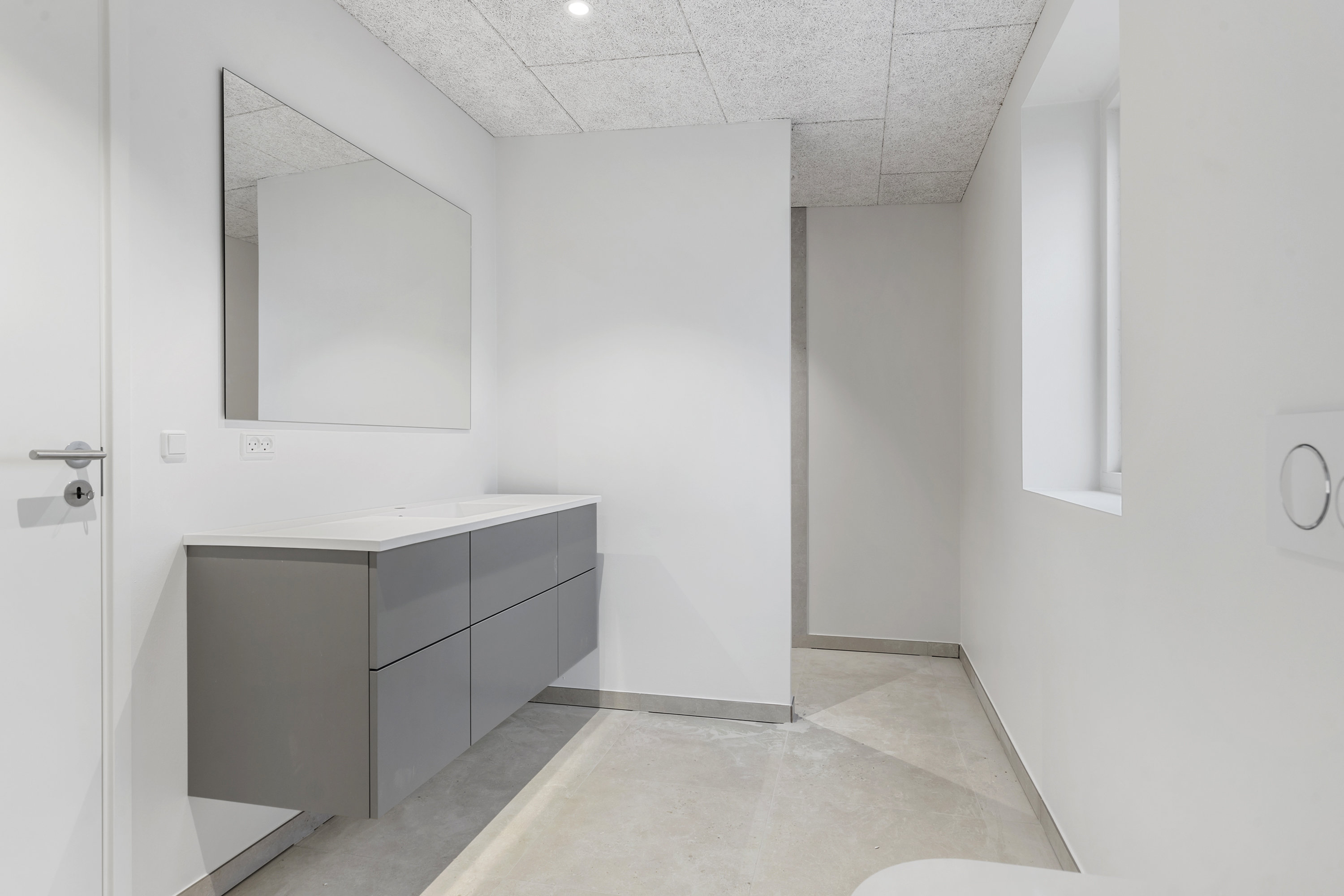 Fremhævet badeværelse billede i fuldskærmstilstand. Billede af Gyvellunden 25, 9600 Aars