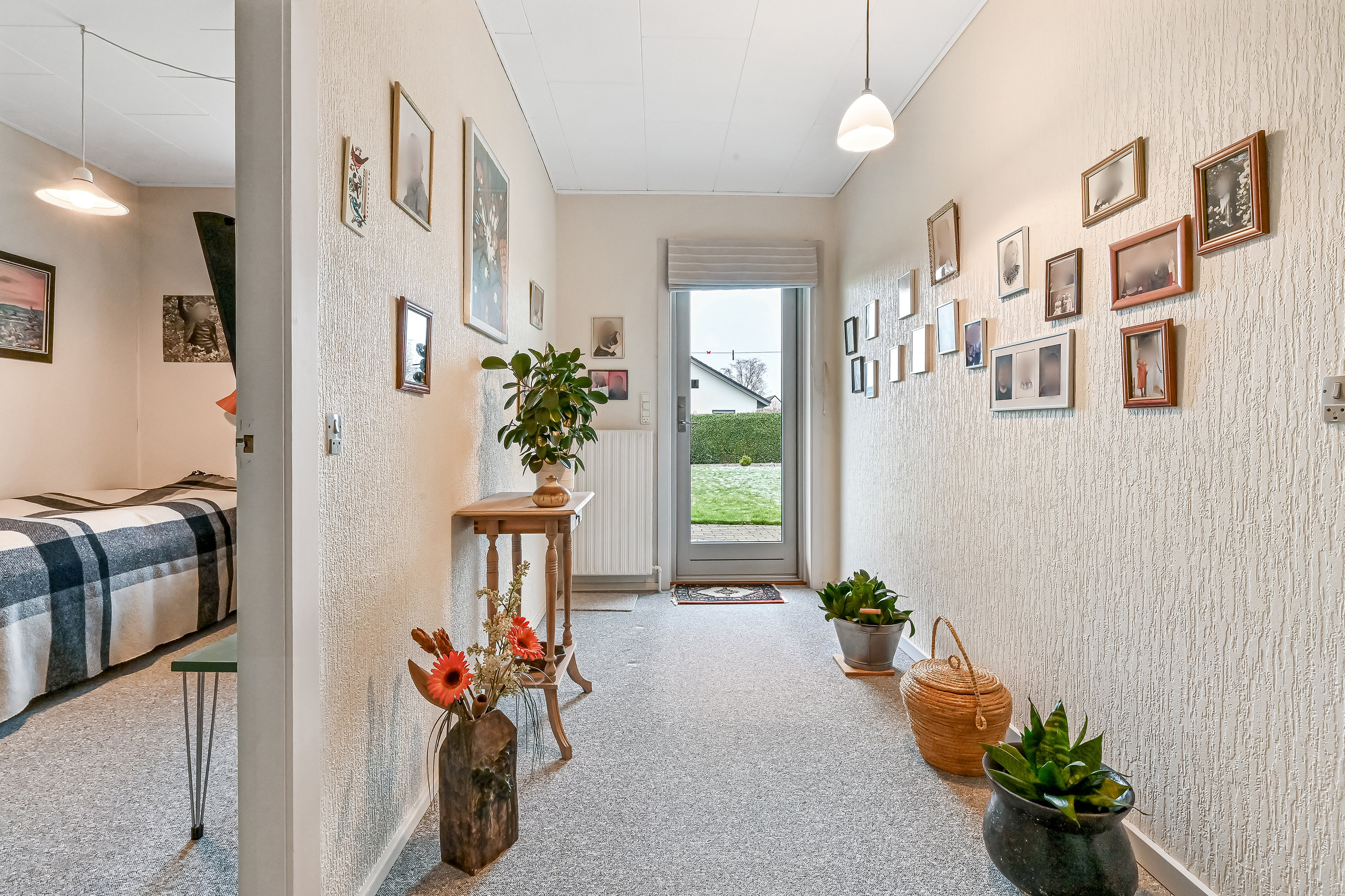 Fremhævet gang billede i fuldskærmstilstand. Billede af Benediktesvej 9, Lind, 7400 Herning